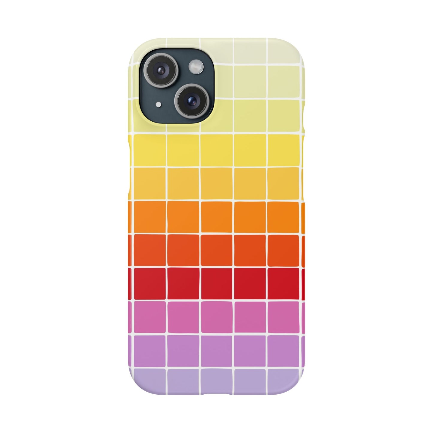 Colourful Squares - Slim Case