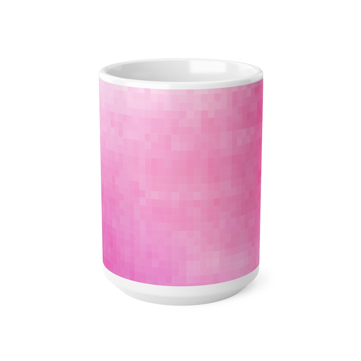 11oz / 15oz Mug - Pink Pixels