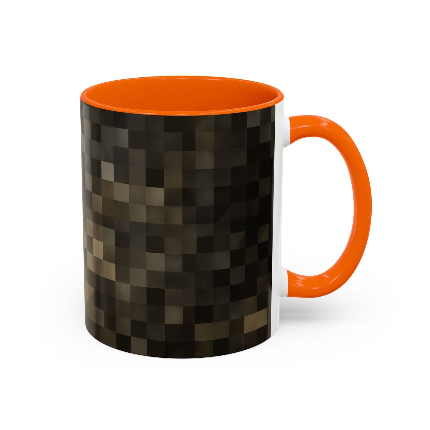 Accent Colour Mug - Stone Pixels