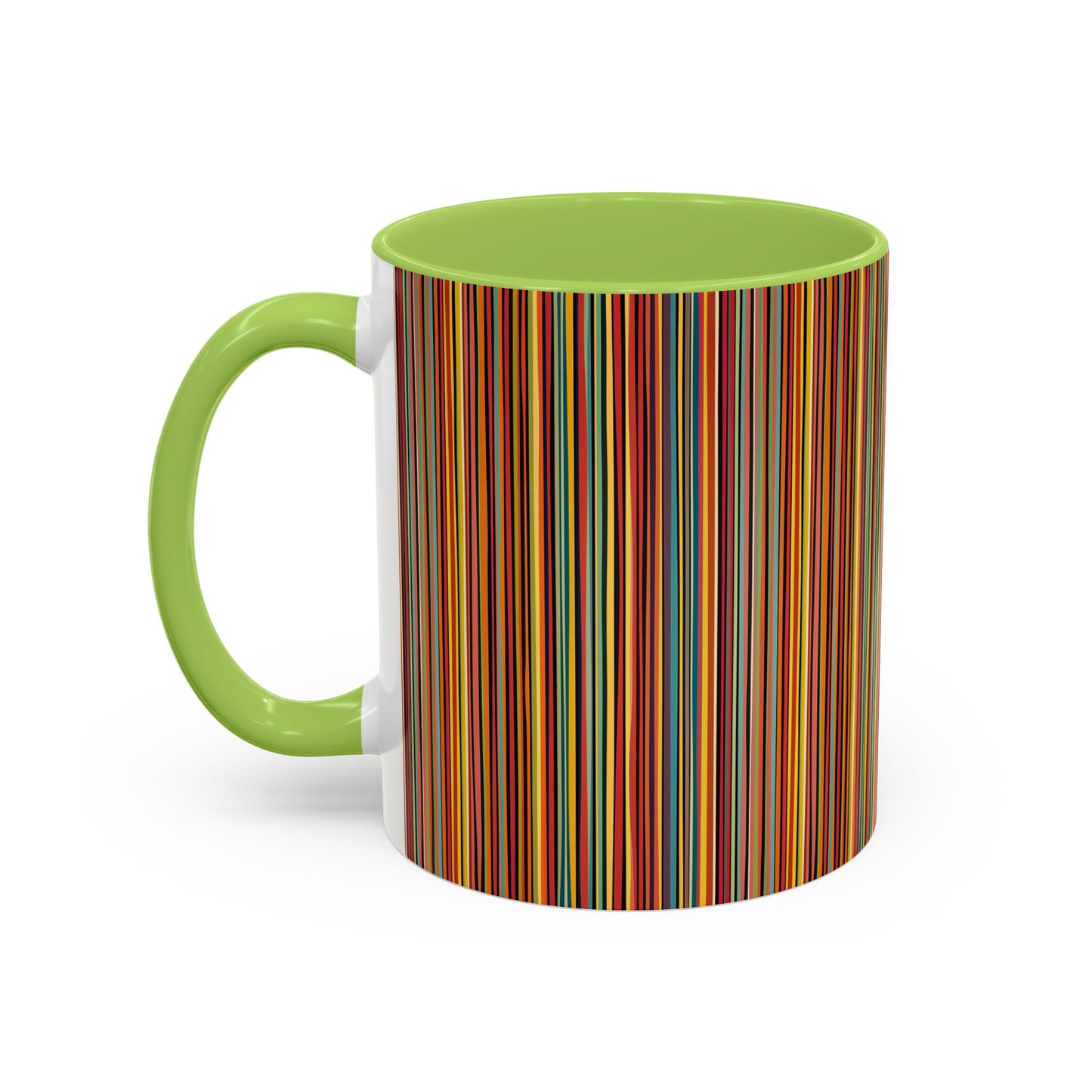 Coffee Mug - Vibrant Coloured Lines