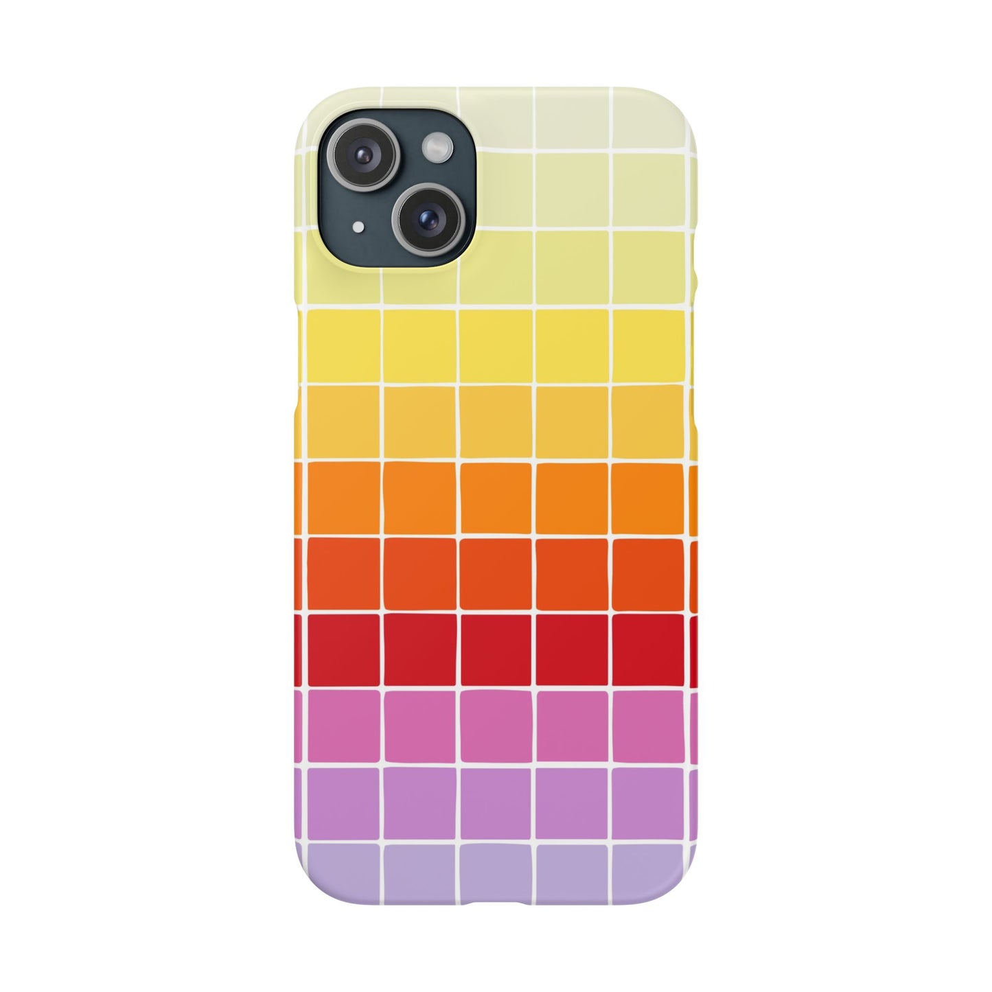 Colourful Squares - Slim Case