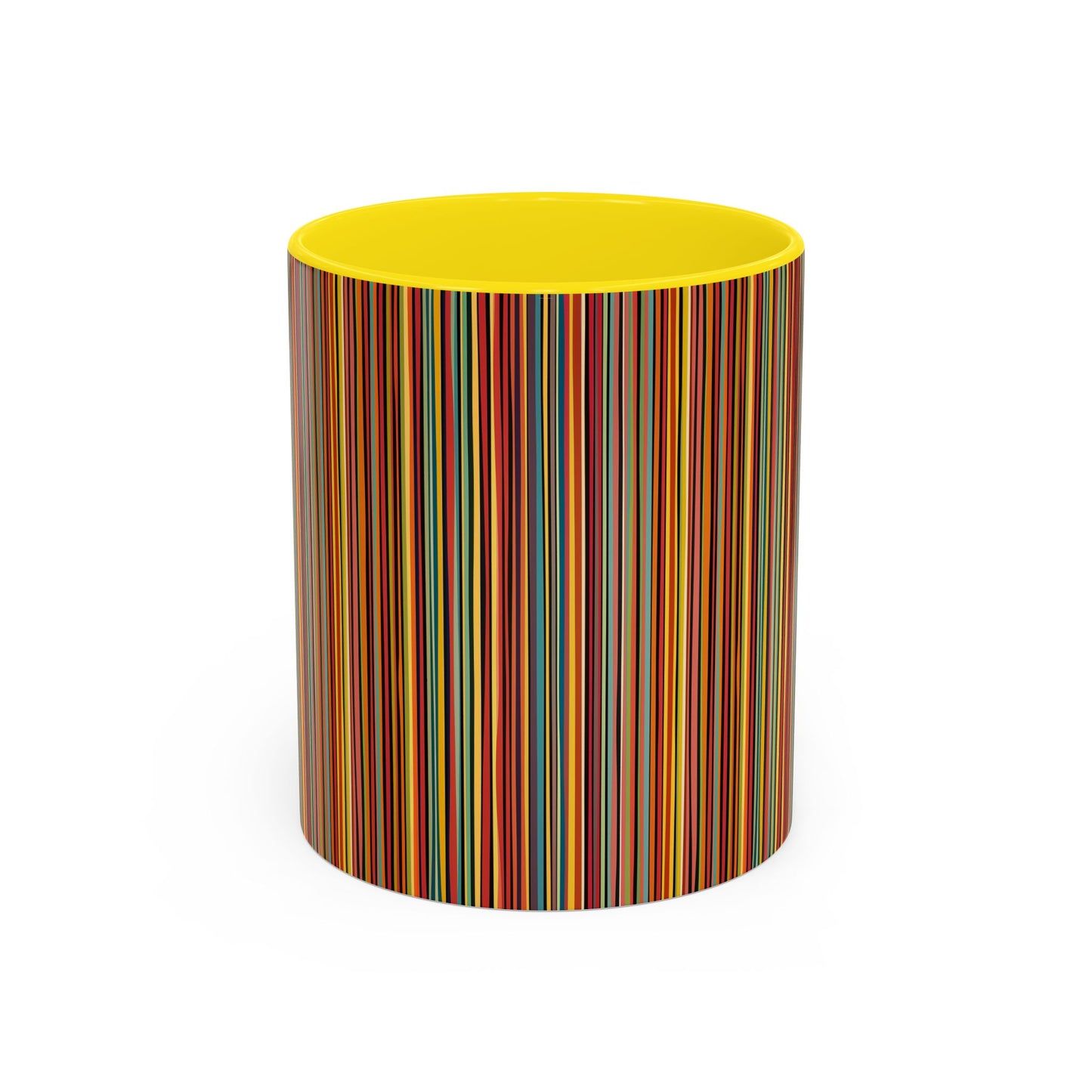 Coffee Mug - Vibrant Coloured Lines