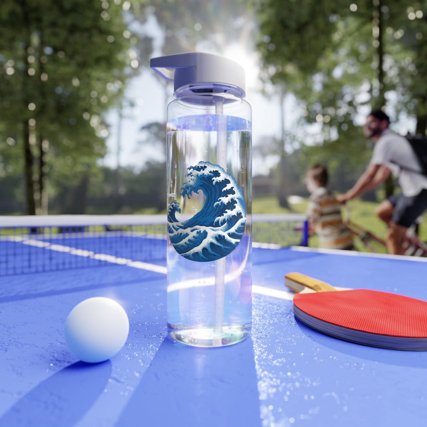 Water Bottle - Wave