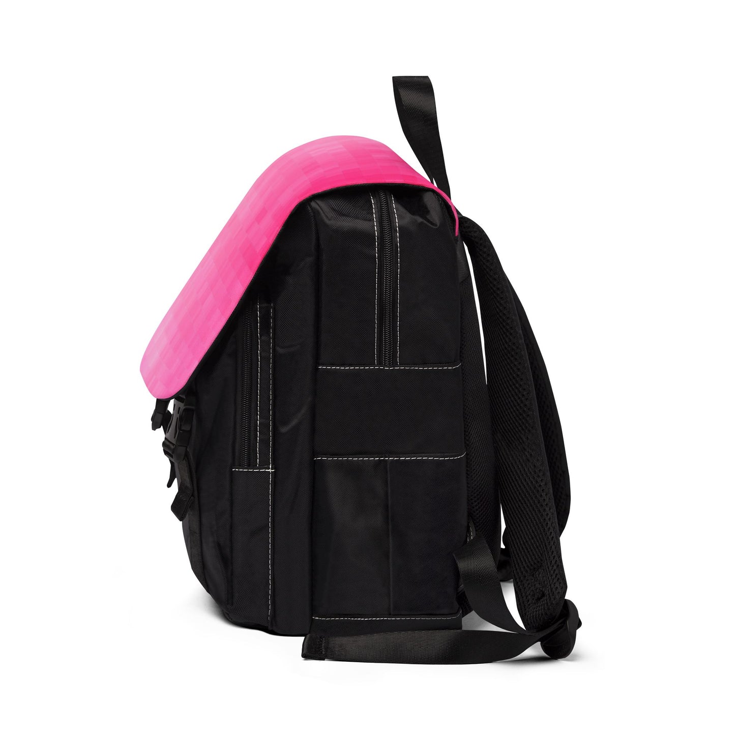 Canvas Backpack - Pink Matrix