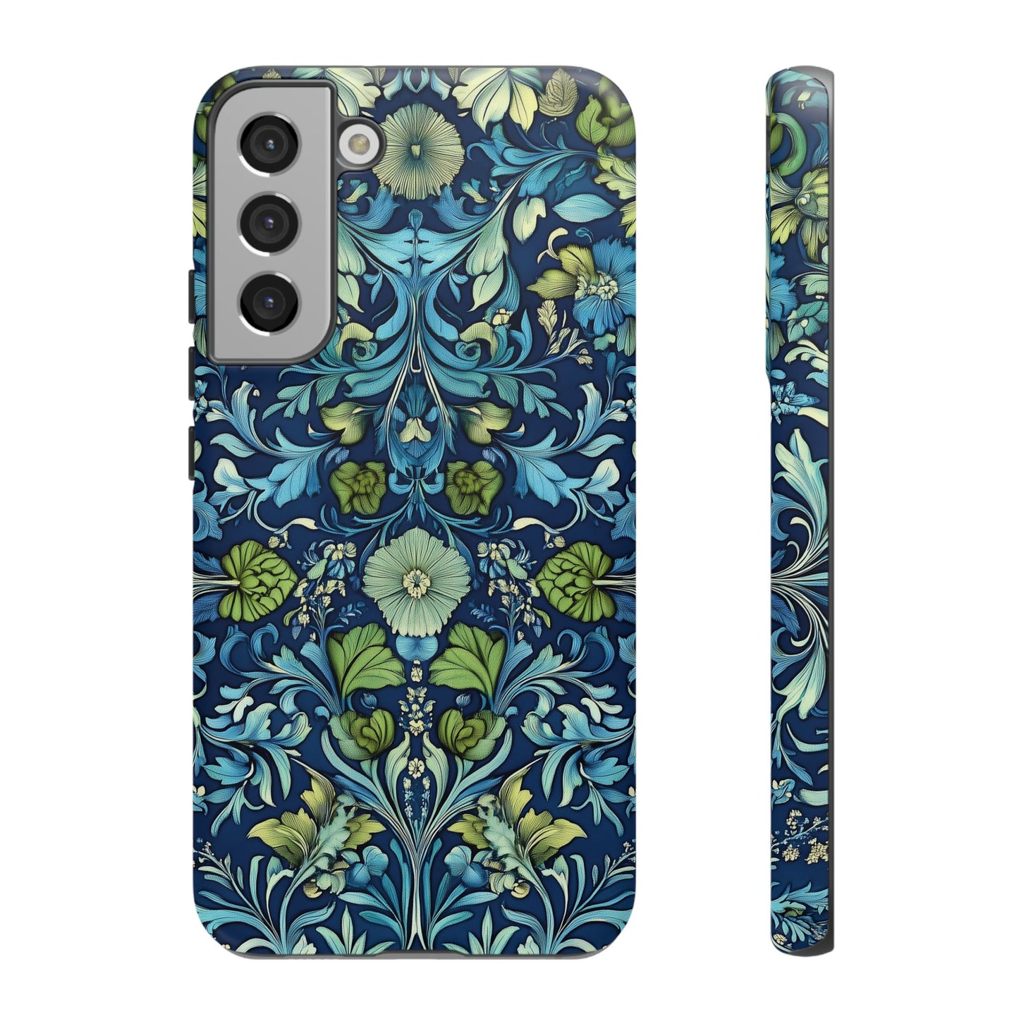 Blue William Morris Style - Tough Case