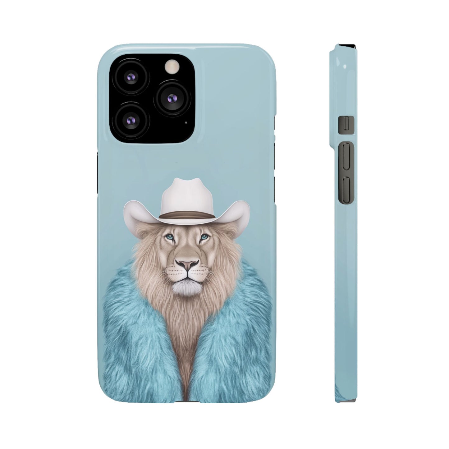 Lion in Fur Coat