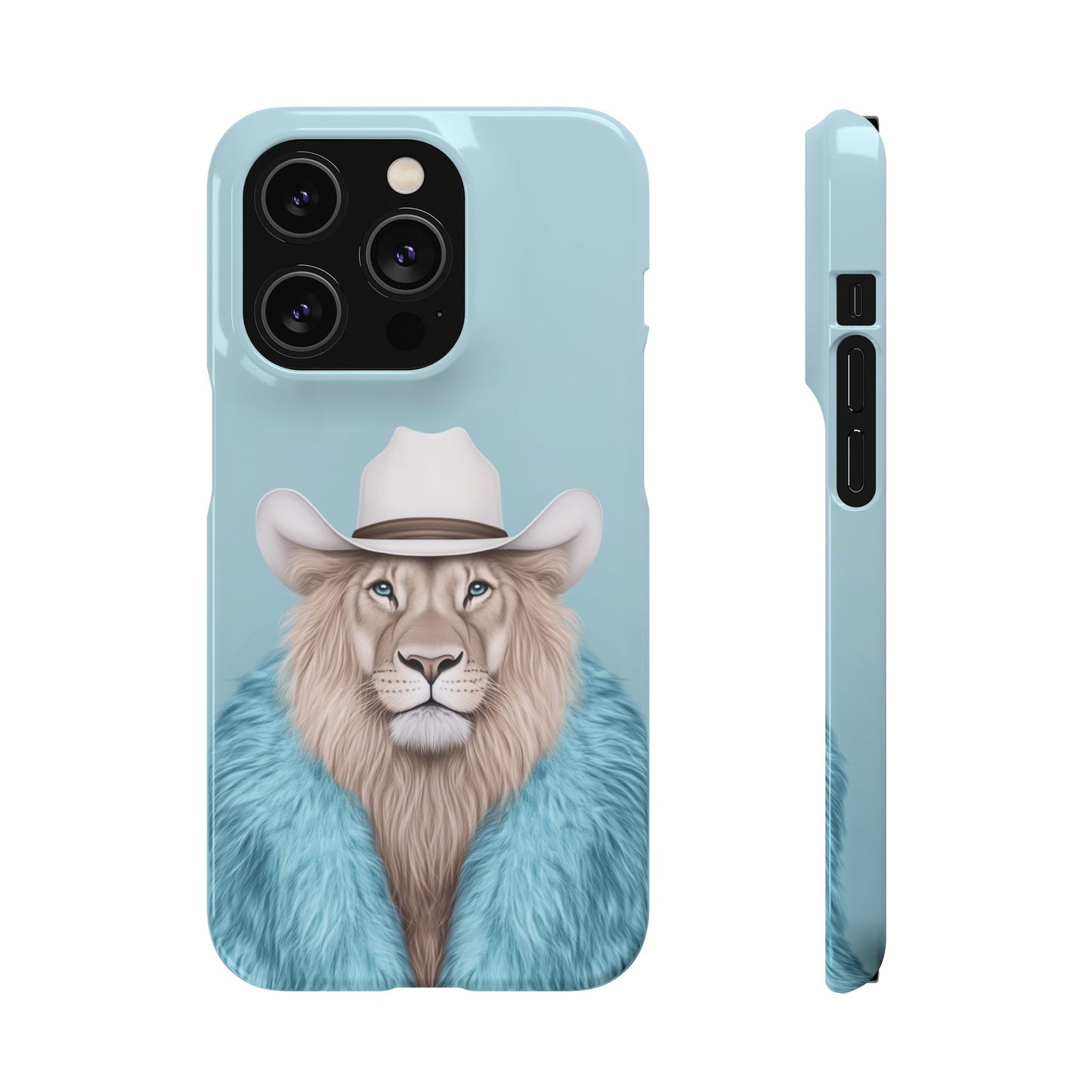 Lion in Fur Coat