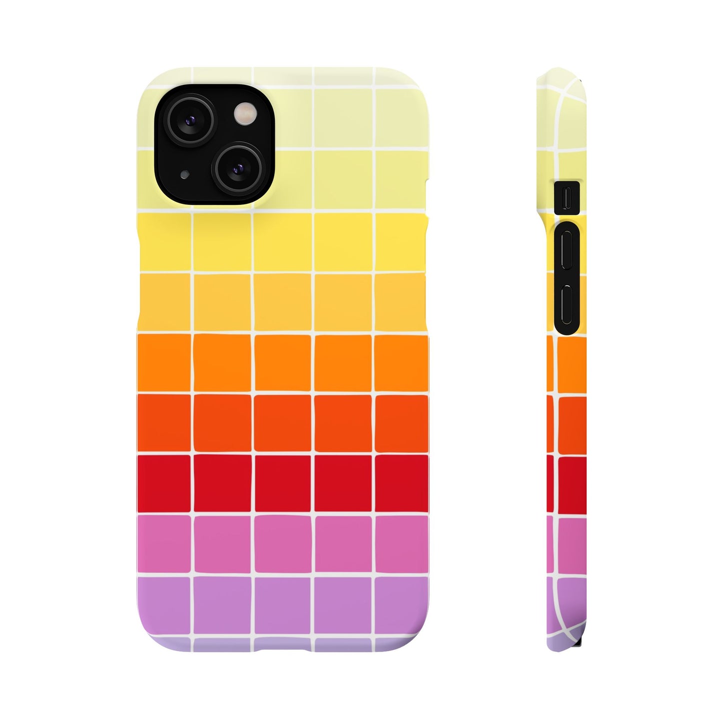 Colourful Squares - Slim Case