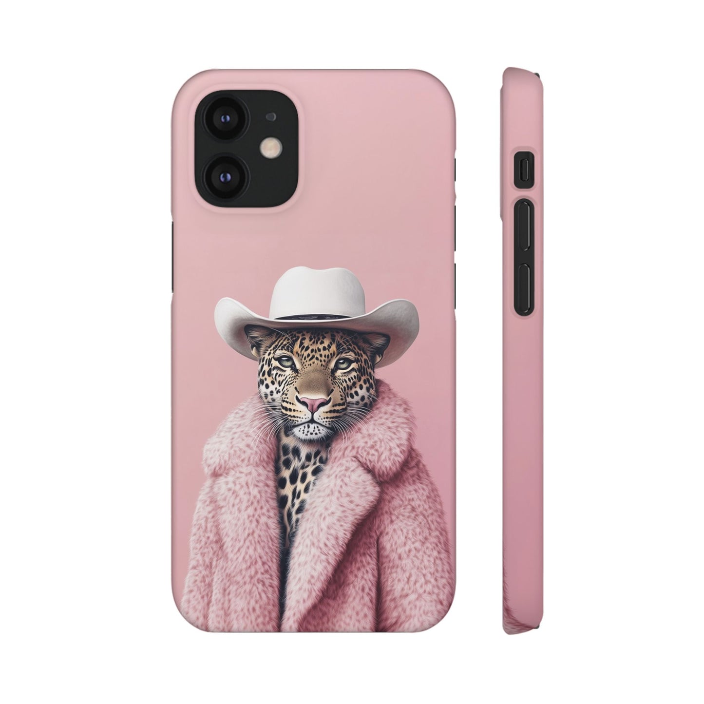 Leopard Fur Coat - Slim Case