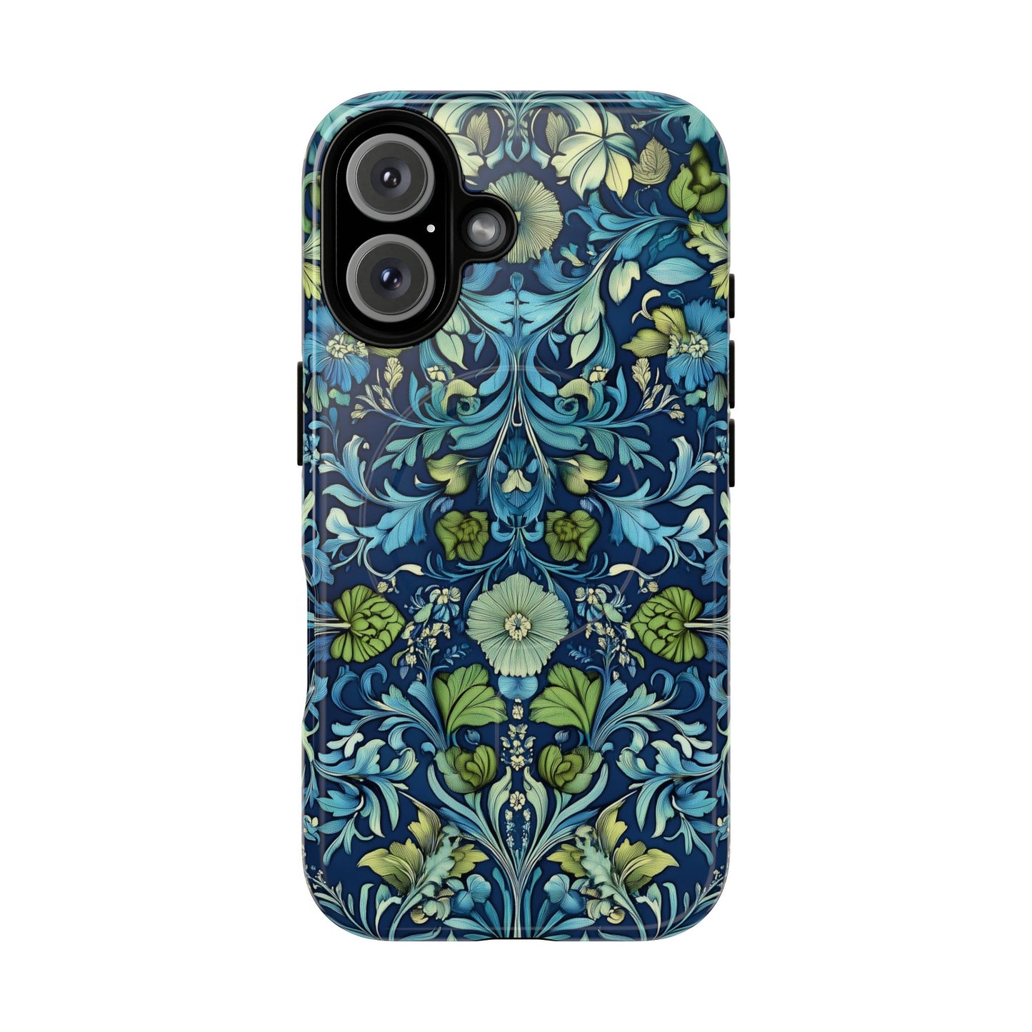 Blue William Morris Inspired