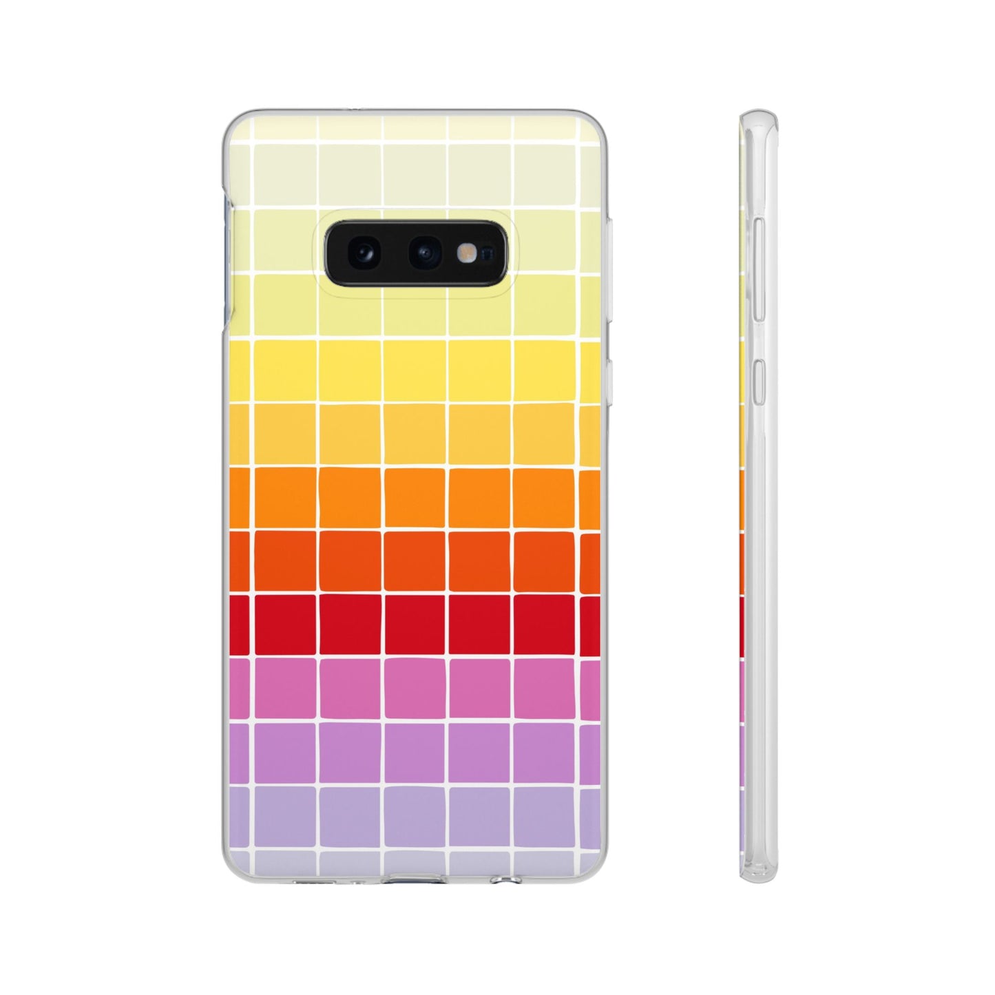 Colourful Squares - Flexi Case
