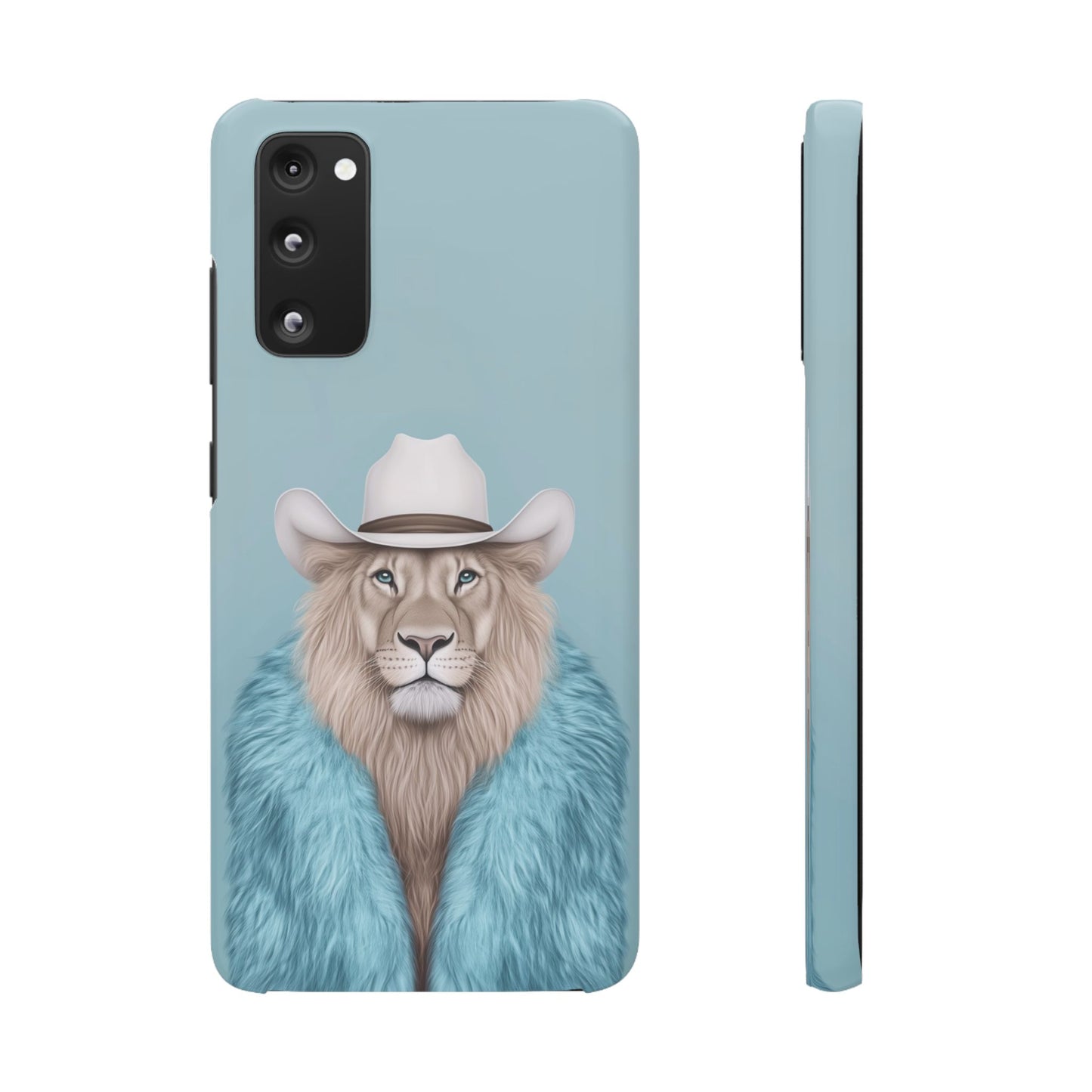 Lion in Fur Coat