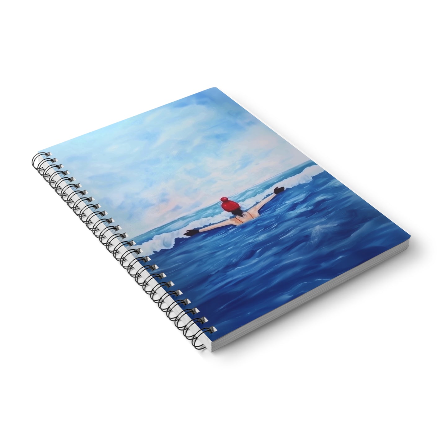 A5 Notebook - Wild Ocean Swimming