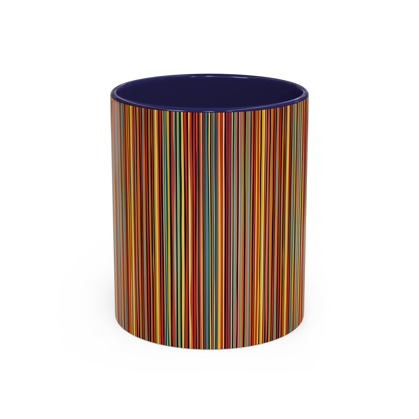 Coffee Mug - Vibrant Coloured Lines