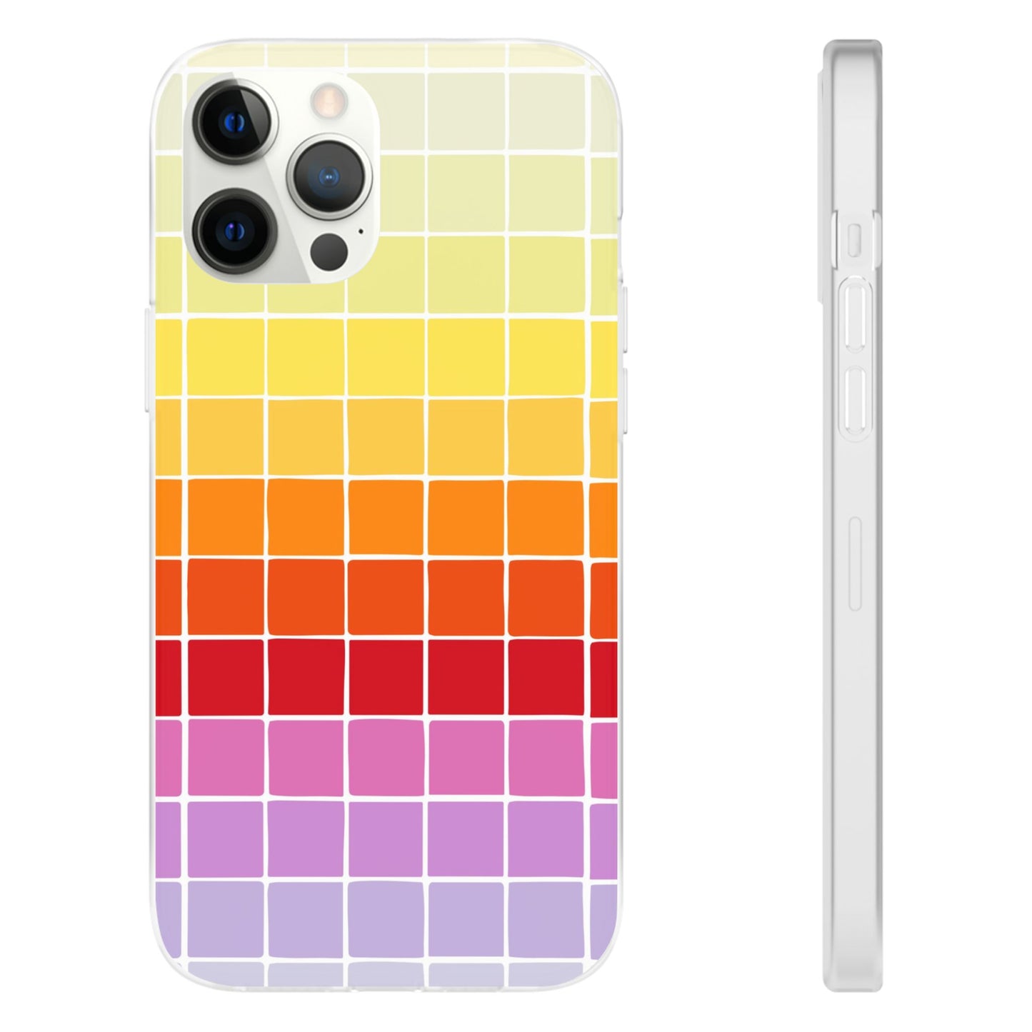 Colourful Squares - Flexi Case