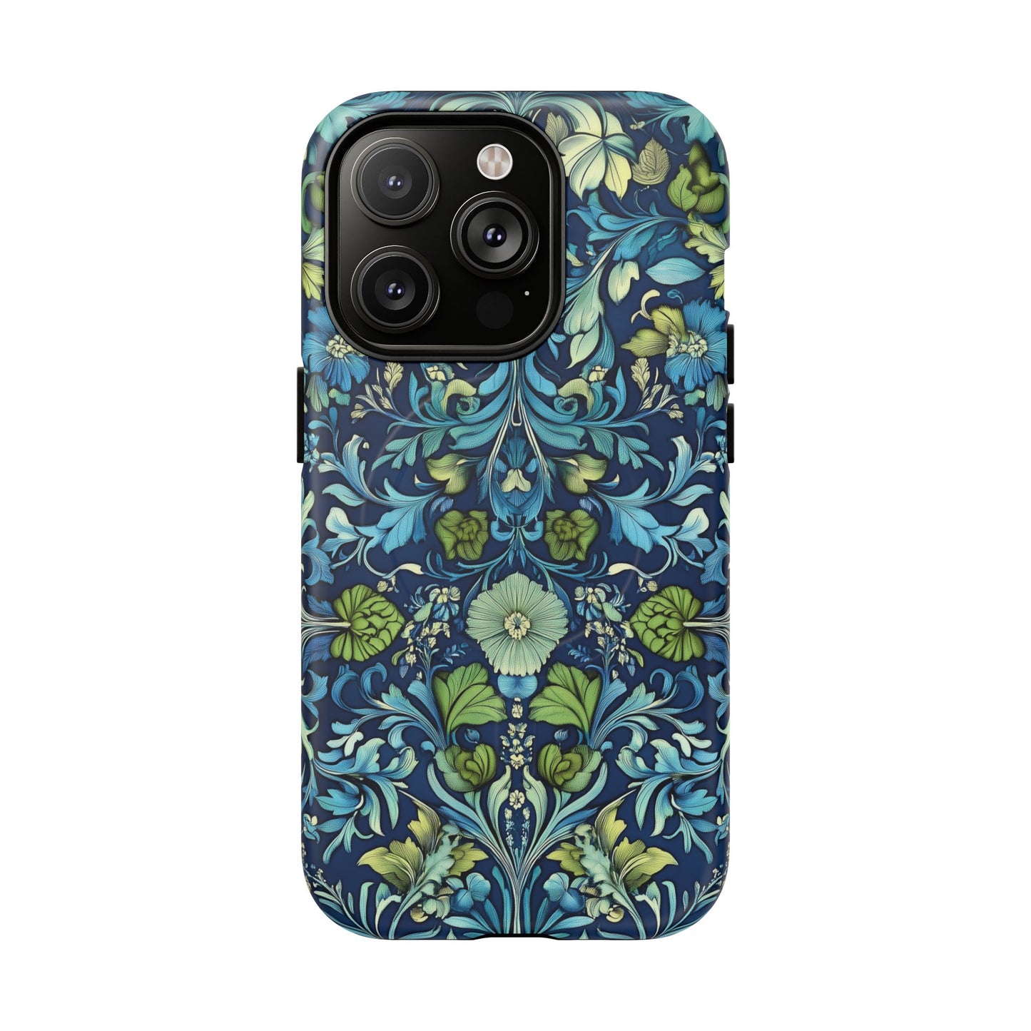 Blue William Morris Inspired