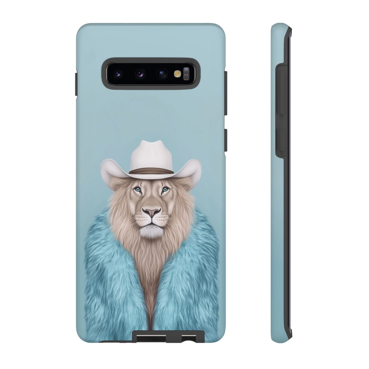 Lion in Fur Coat
