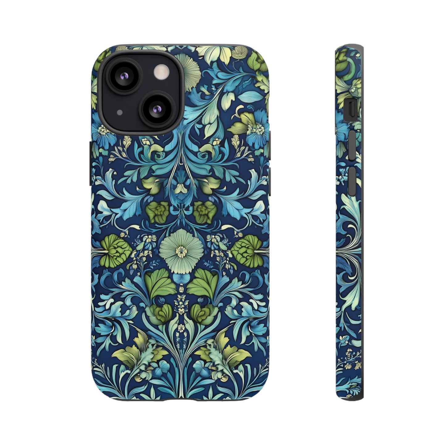 Blue William Morris Style - Tough Case