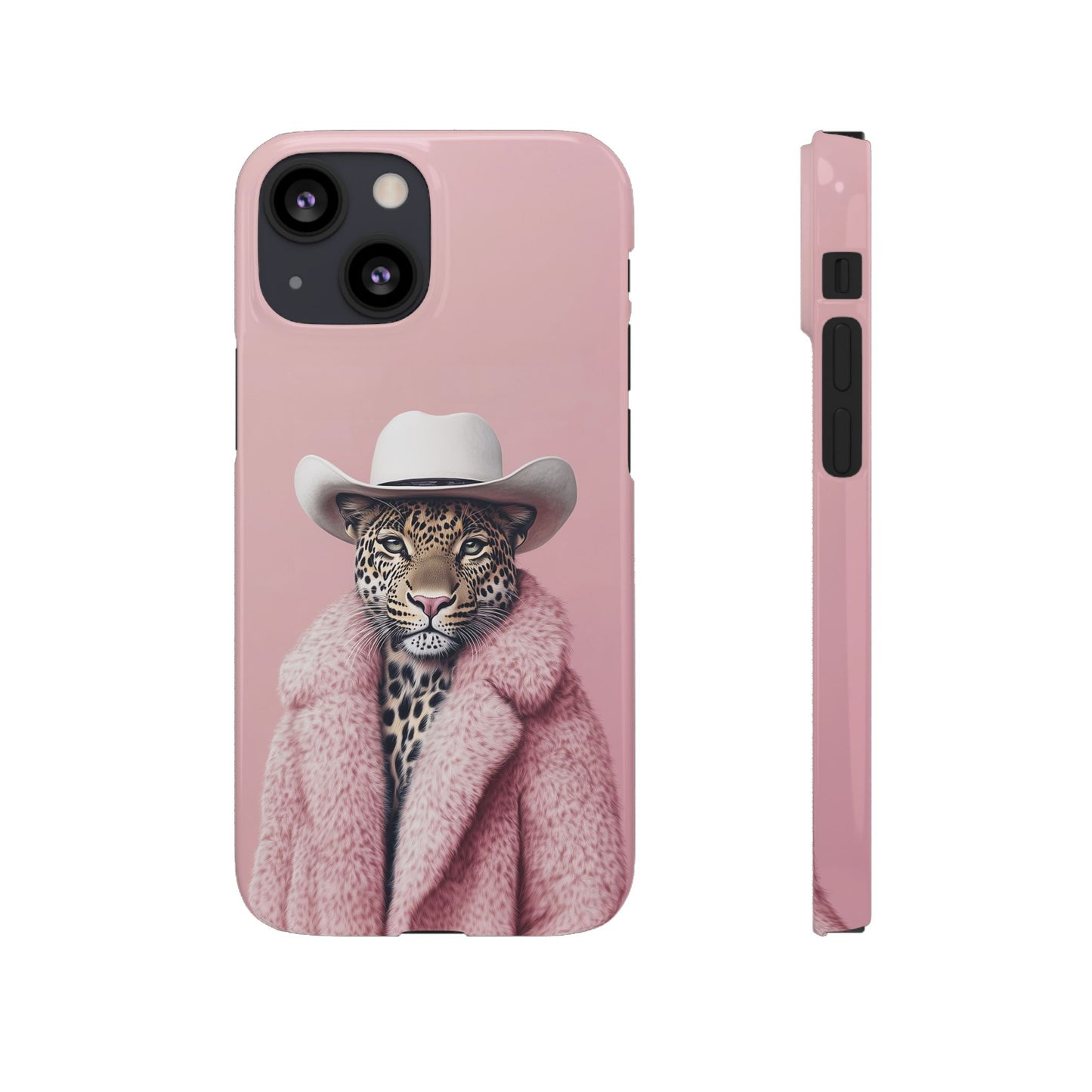Leopard Fur Coat - Slim Case