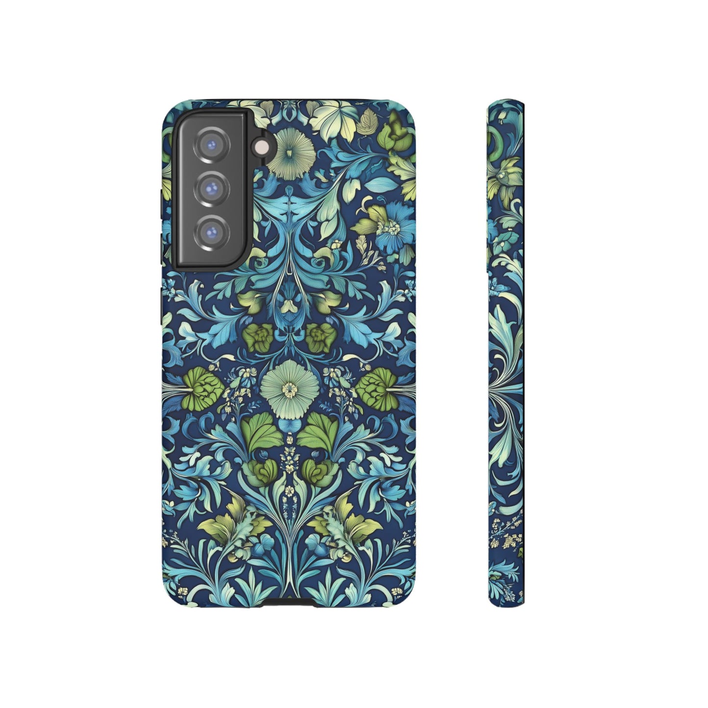 Blue William Morris Style - Tough Case