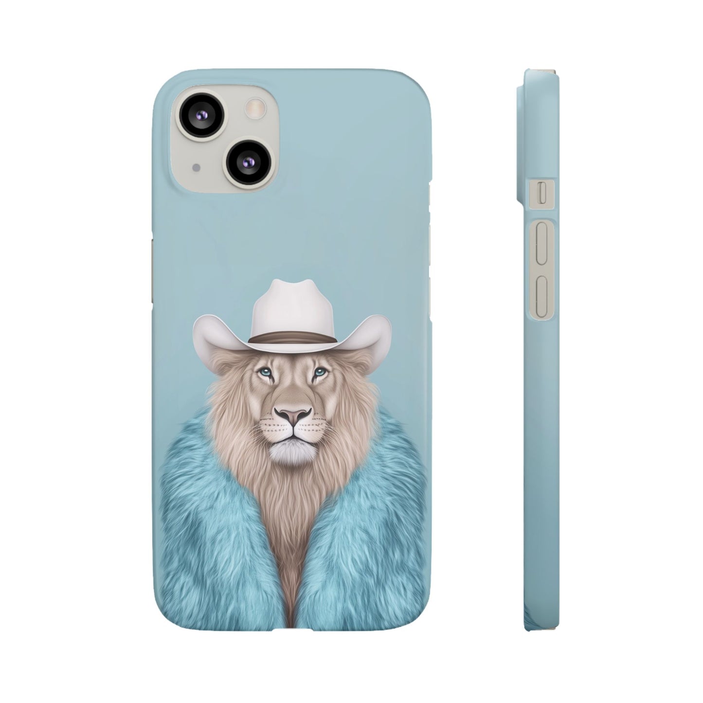 Lion in Fur Coat