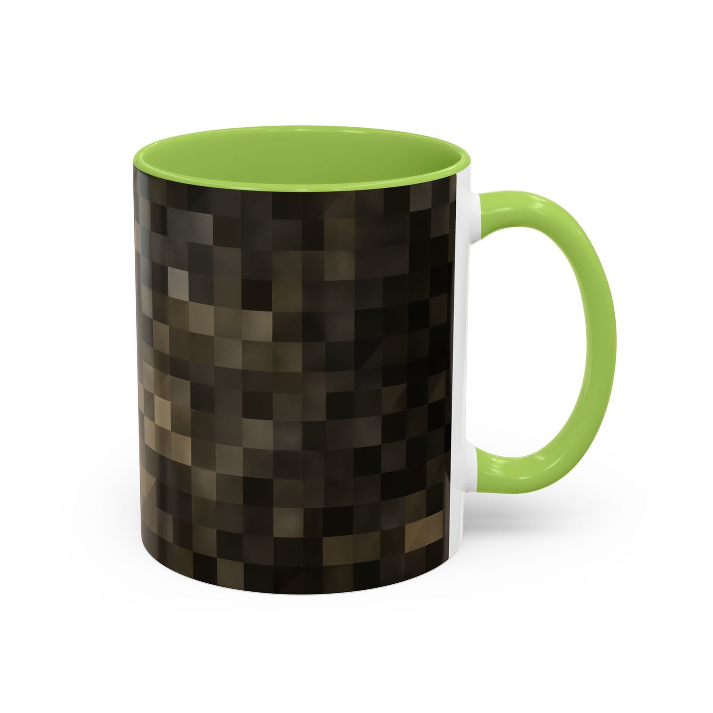 Accent Colour Mug - Stone Pixels
