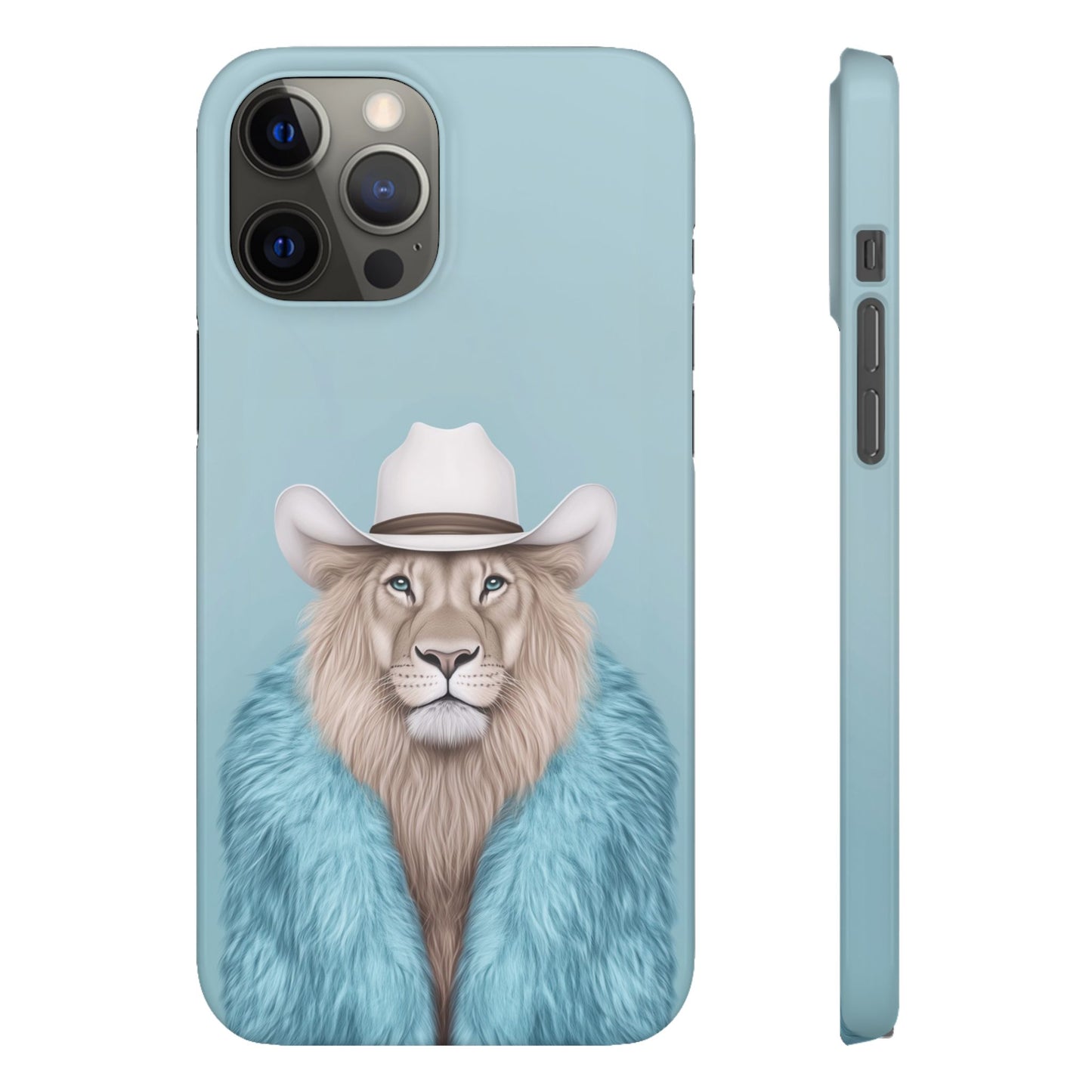 Lion in Fur Coat