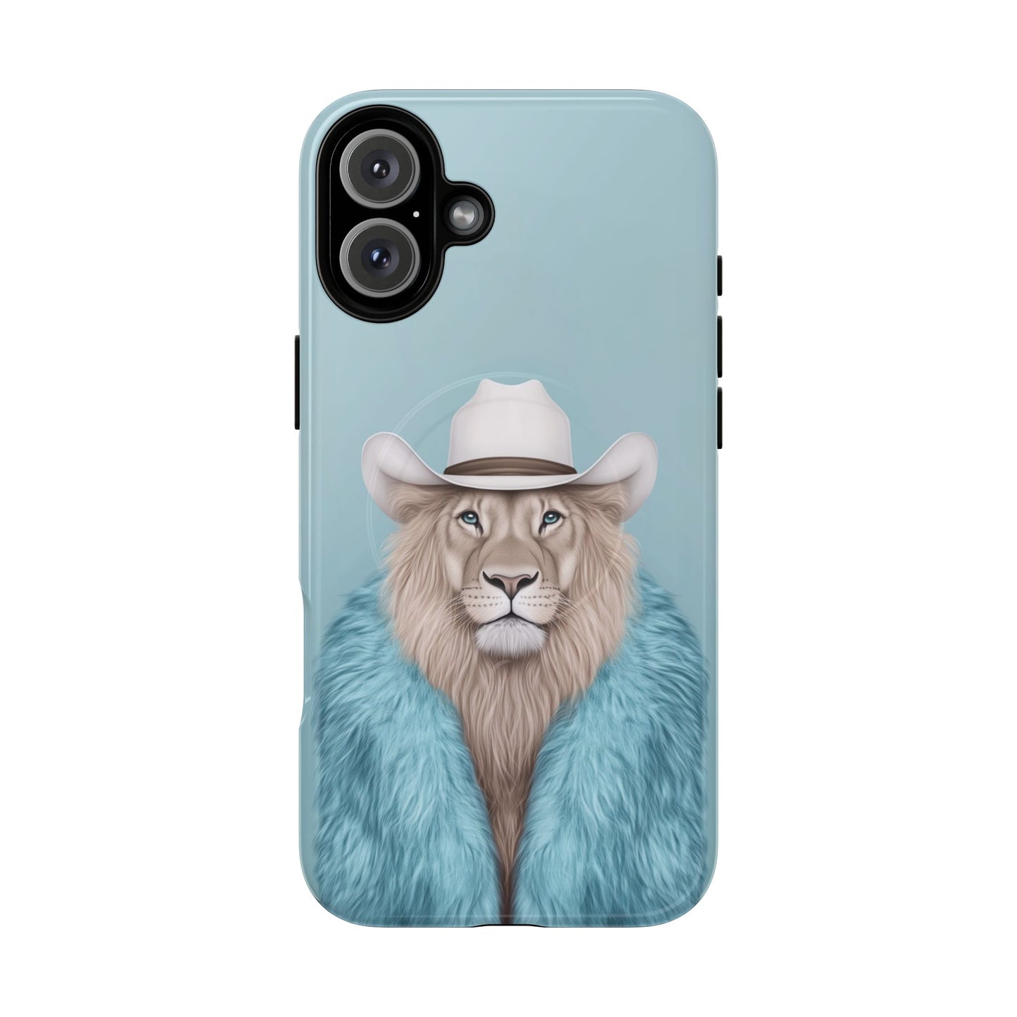 Lion in Fur Coat