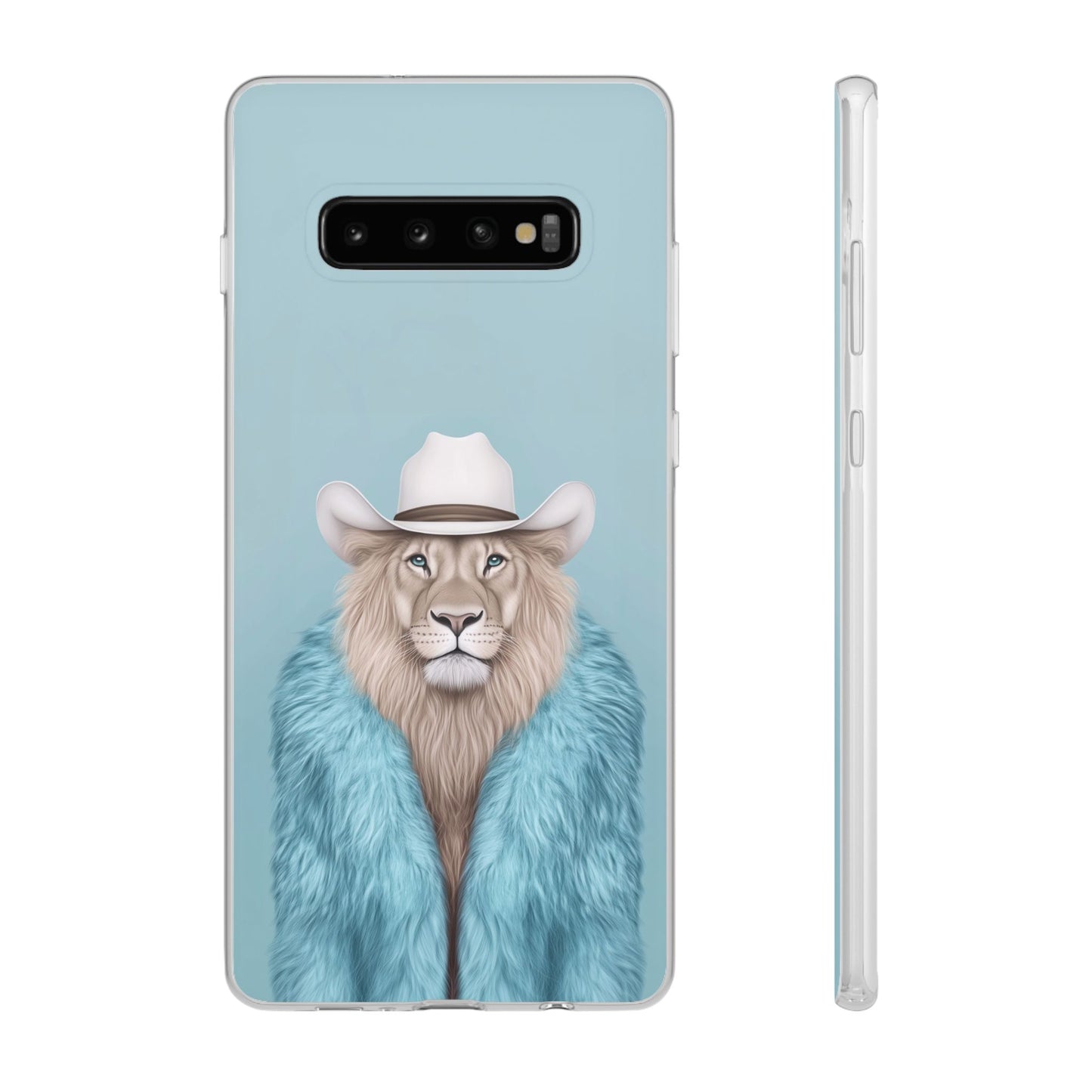 Lion in Fur Coat