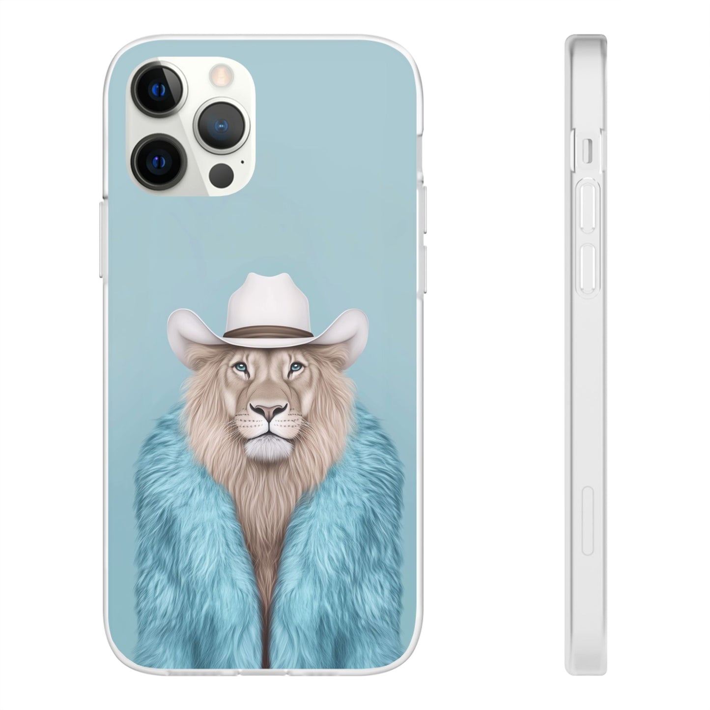 Lion in Fur Coat