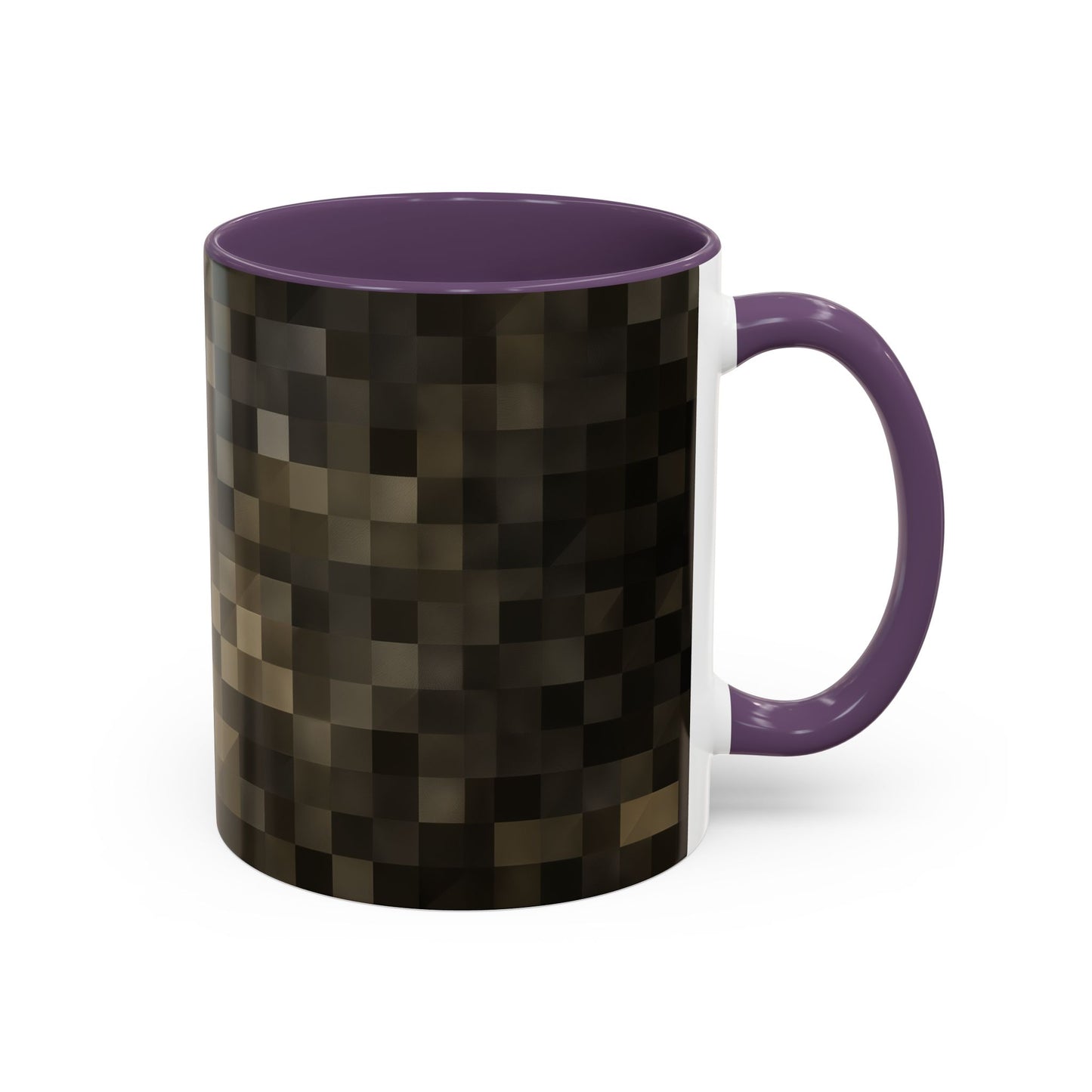 Accent Colour Mug - Stone Pixels