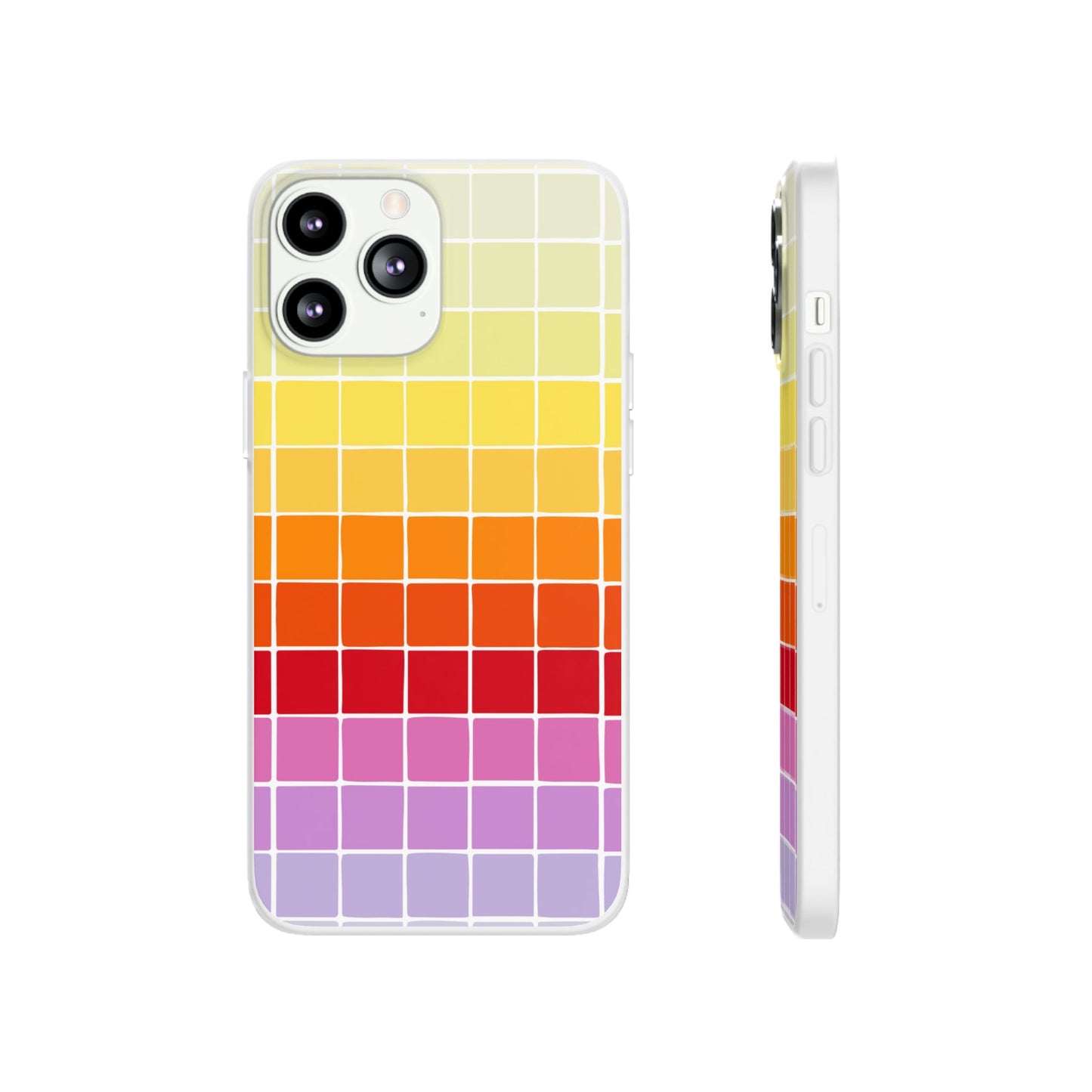 Colourful Squares - Flexi Case