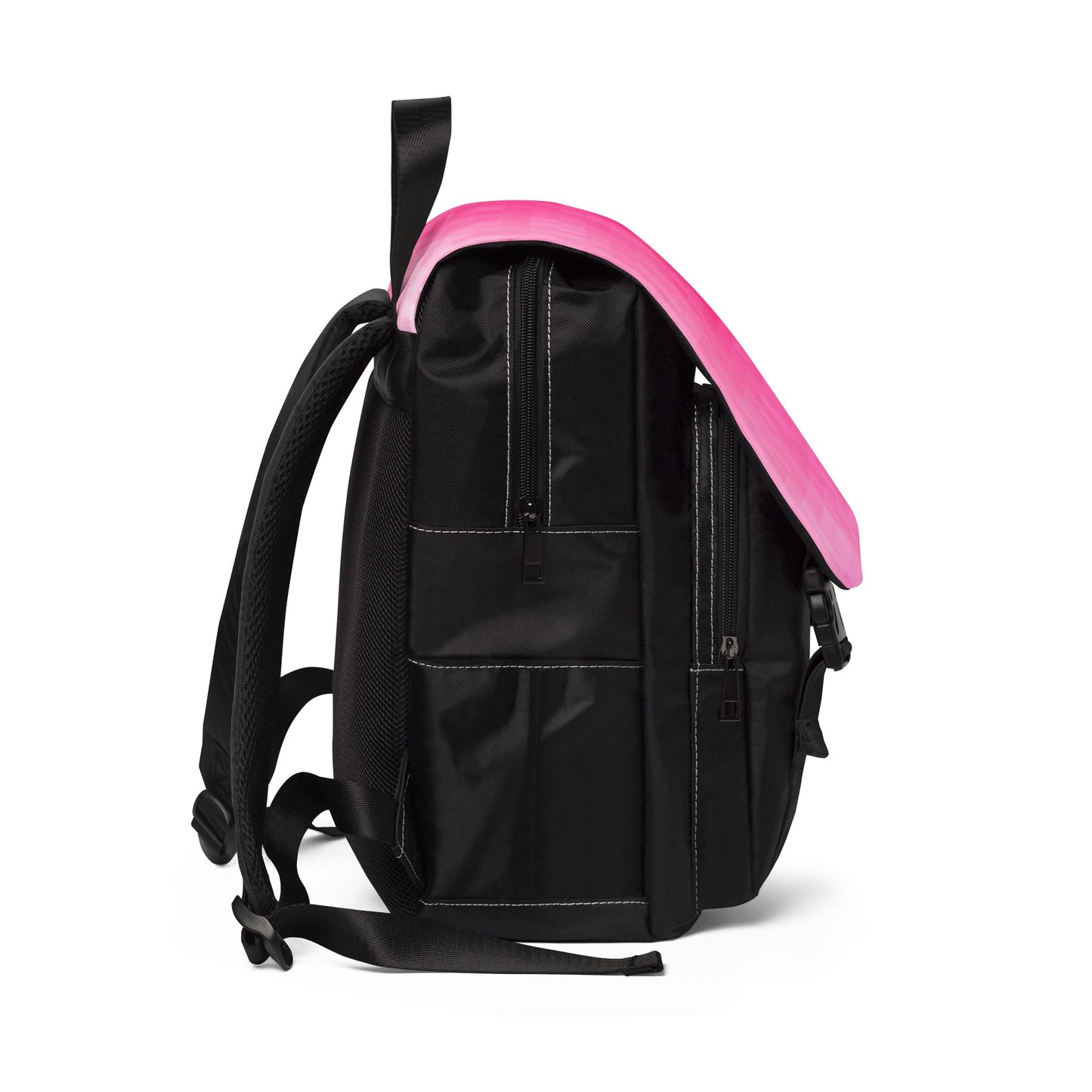 Canvas Backpack - Pink Matrix