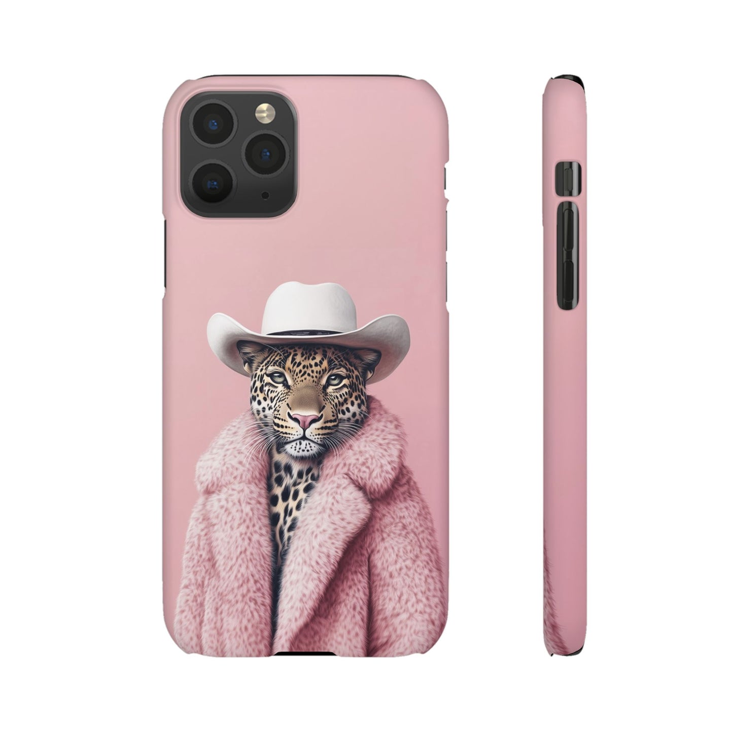 Leopard Fur Coat - Slim Case