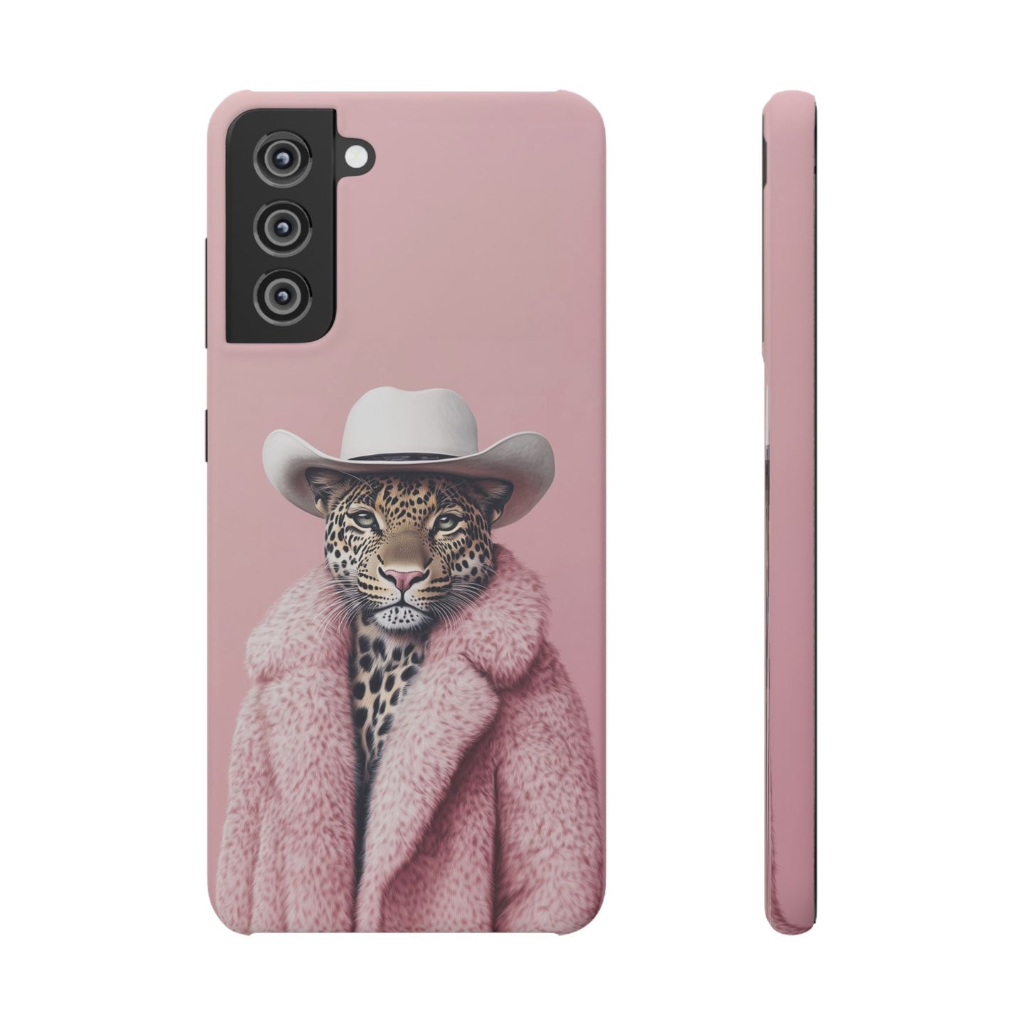 Leopard Fur Coat - Slim Case