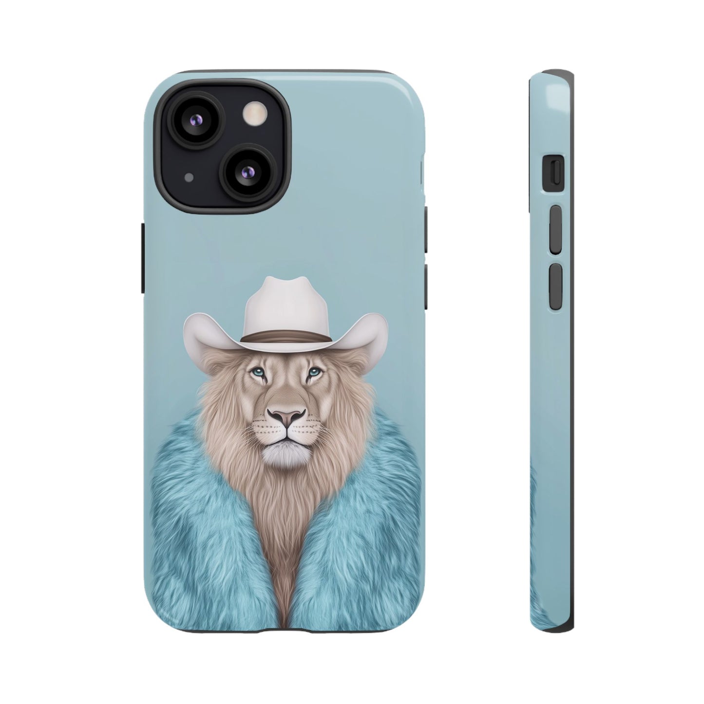 Lion in Fur Coat