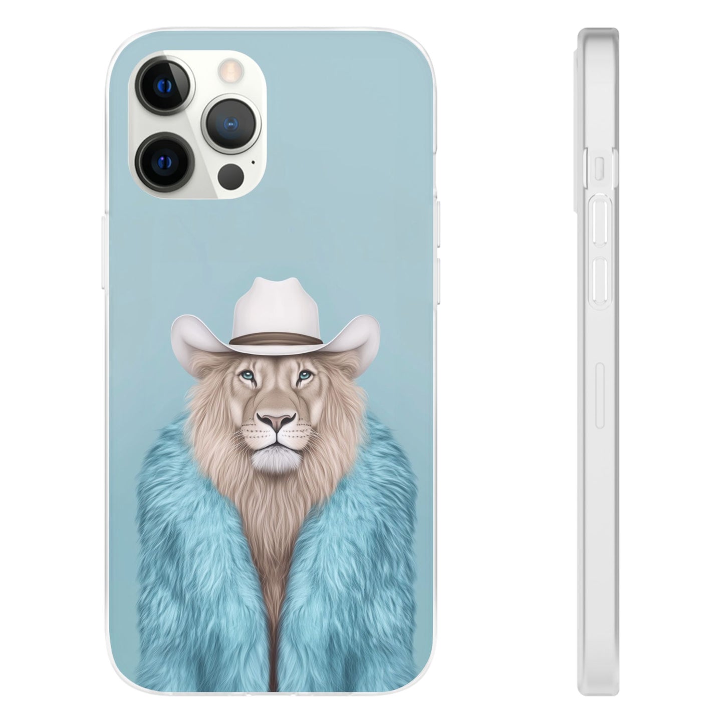 Lion in Fur Coat