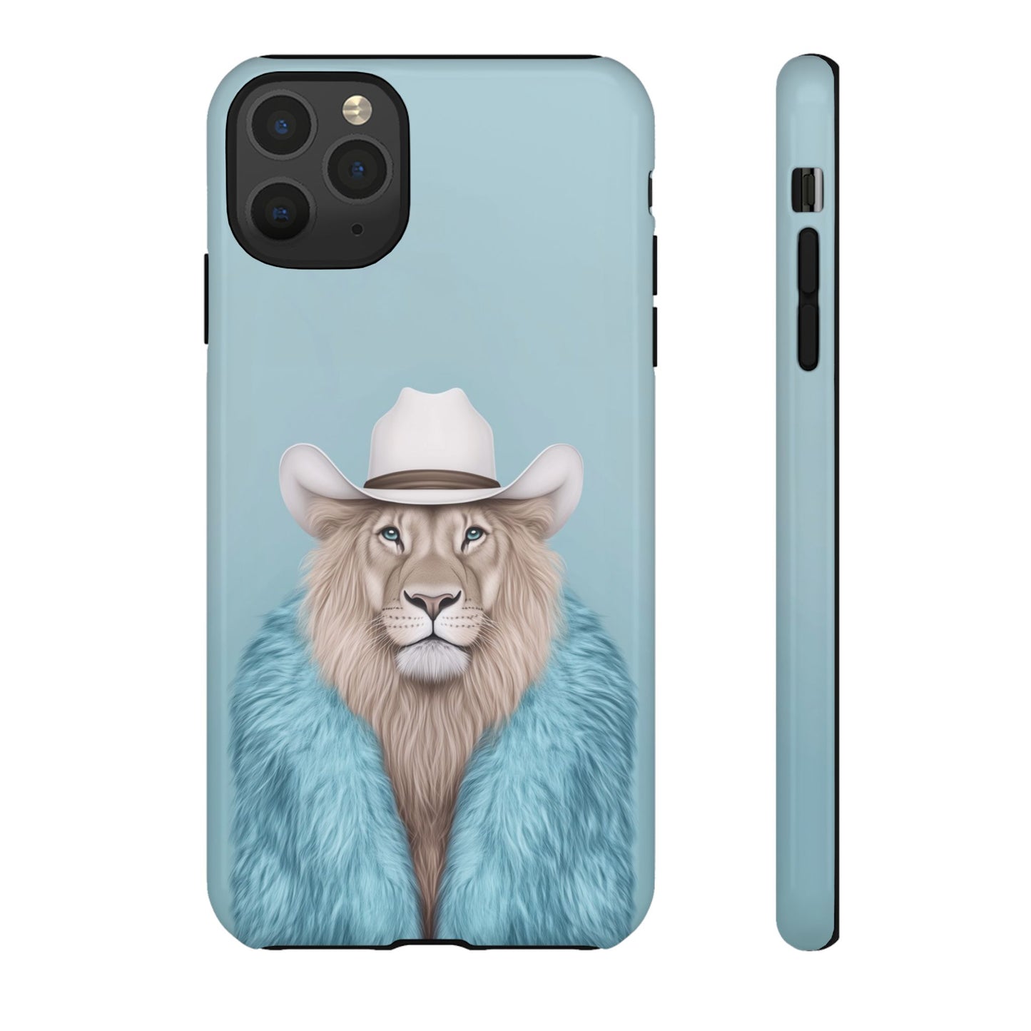 Lion in Fur Coat