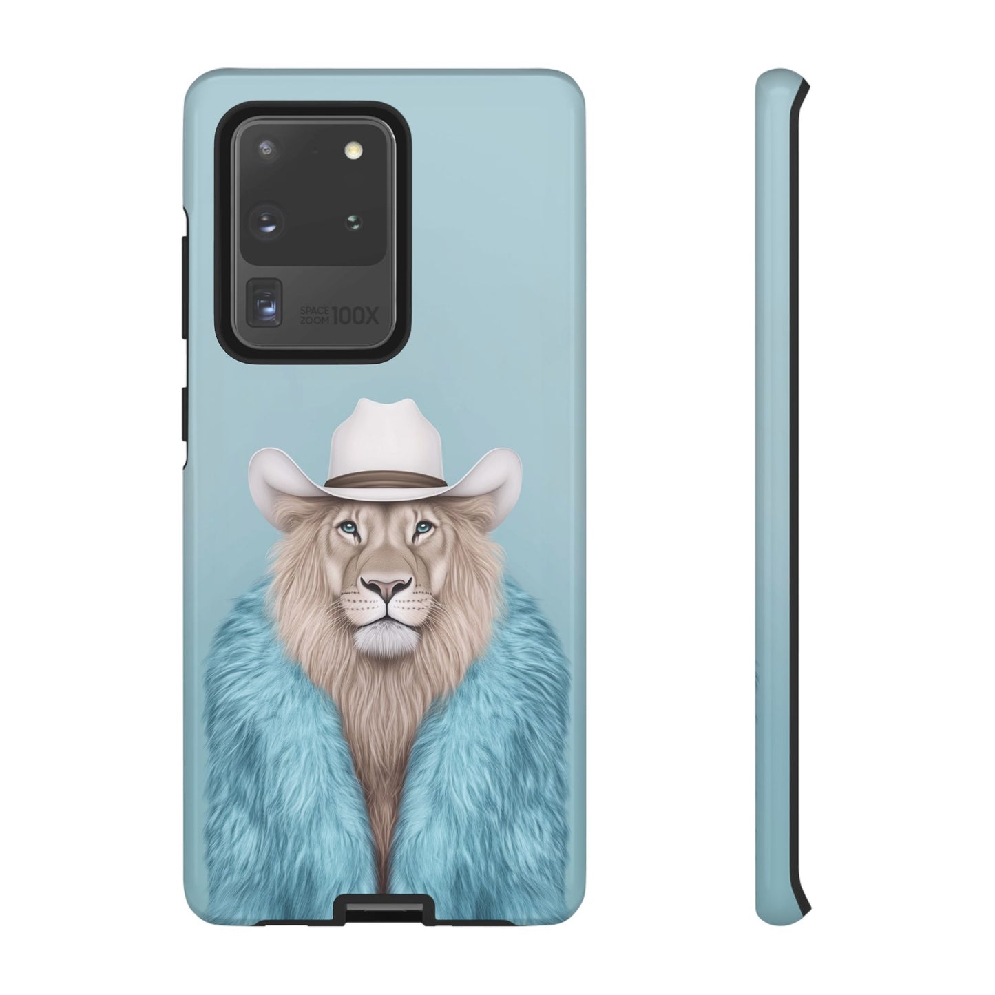 Lion in Fur Coat