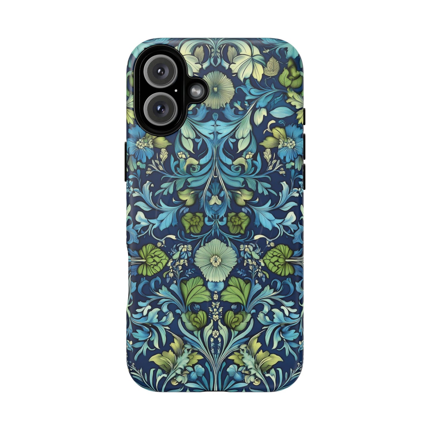 Blue William Morris Inspired