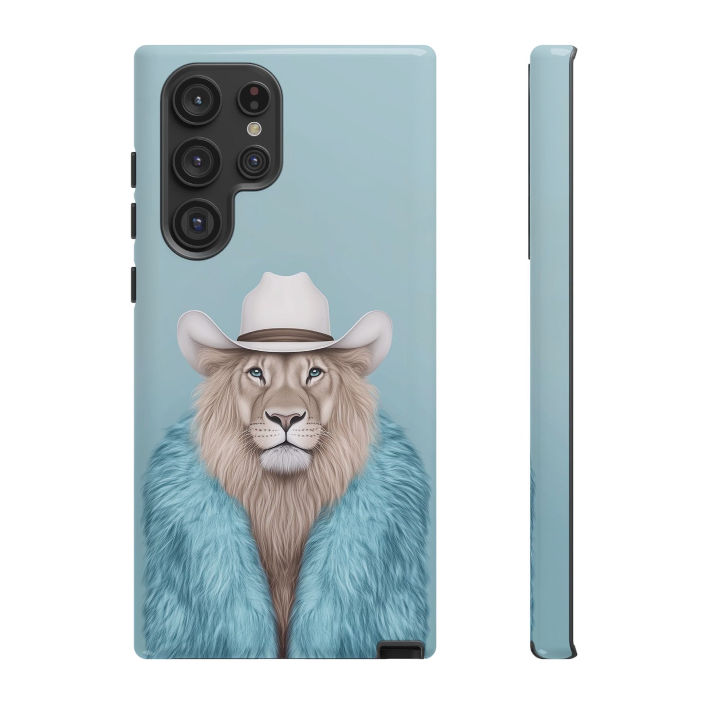 Lion in Fur Coat