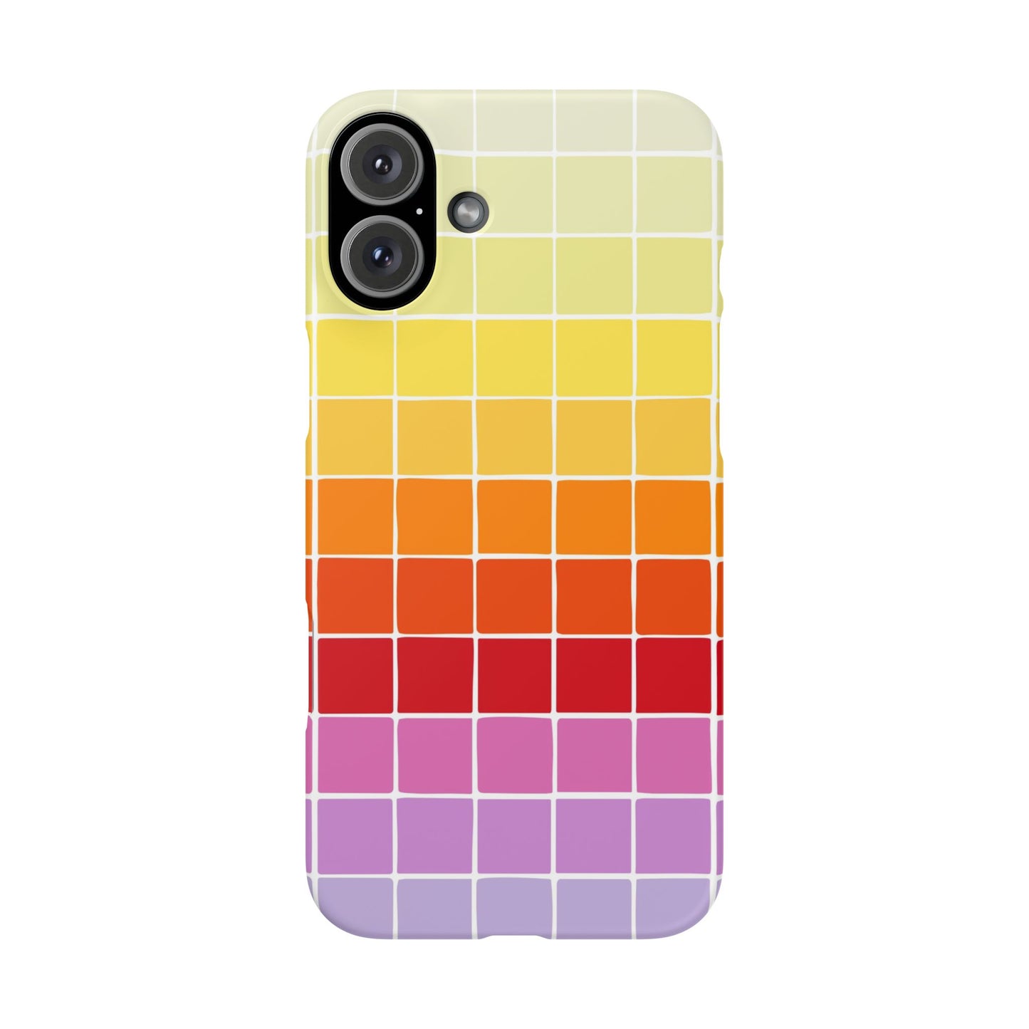 Colourful Squares - Slim Case