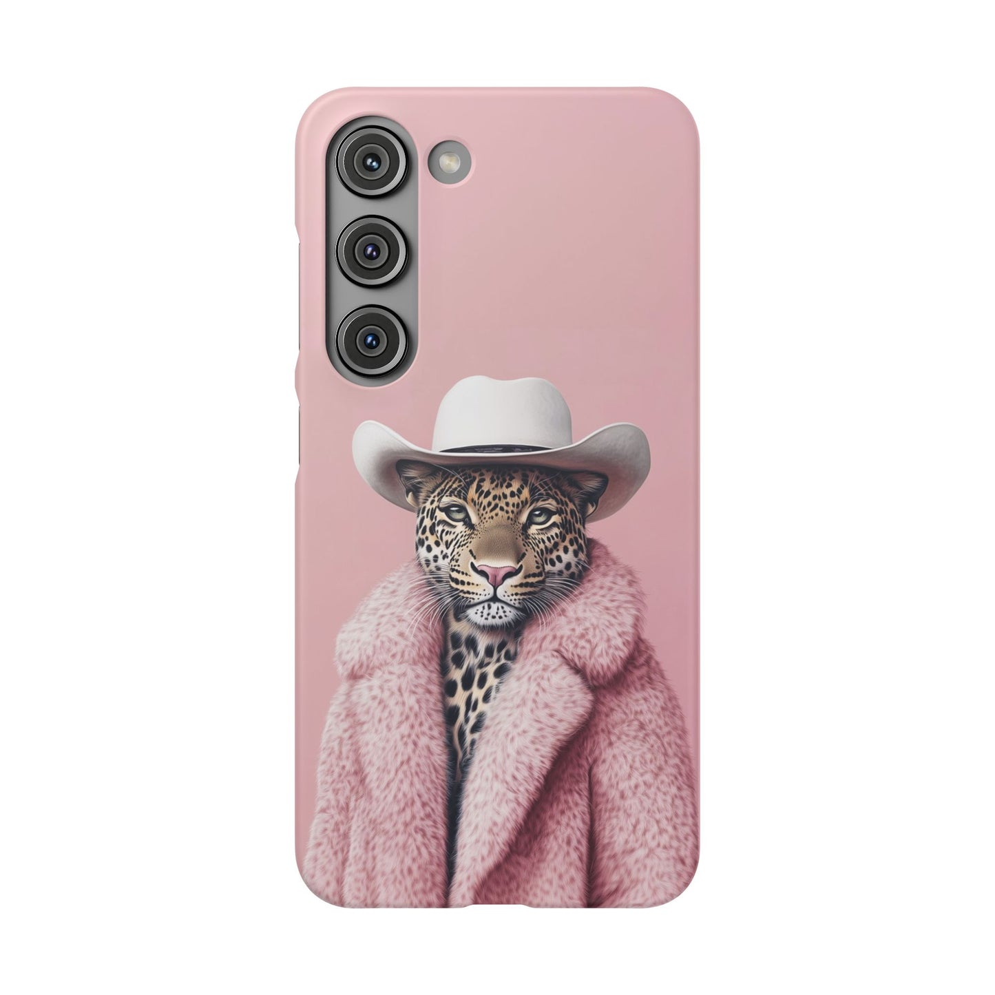 Leopard Fur Coat - Slim Case