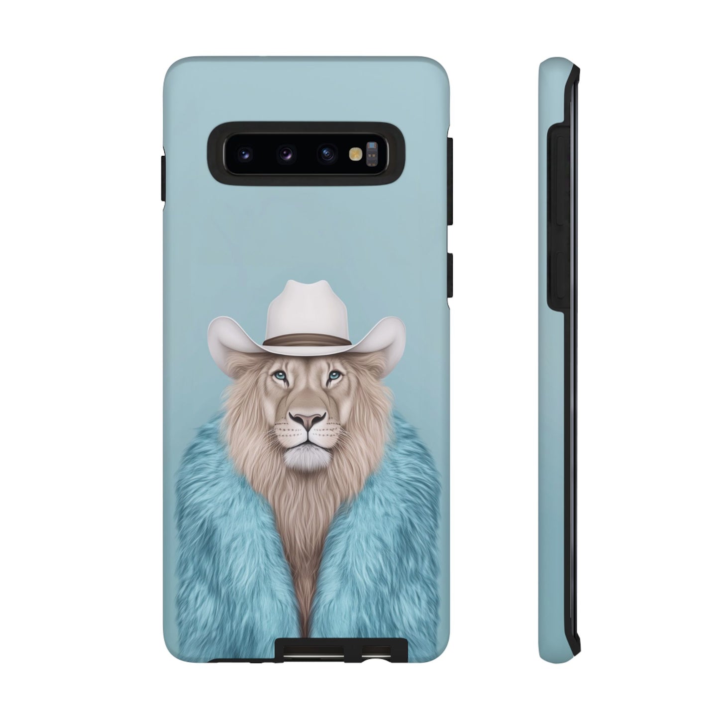 Lion in Fur Coat