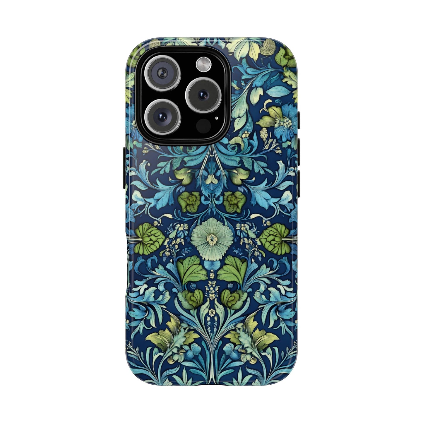 Blue William Morris Style - Tough Case