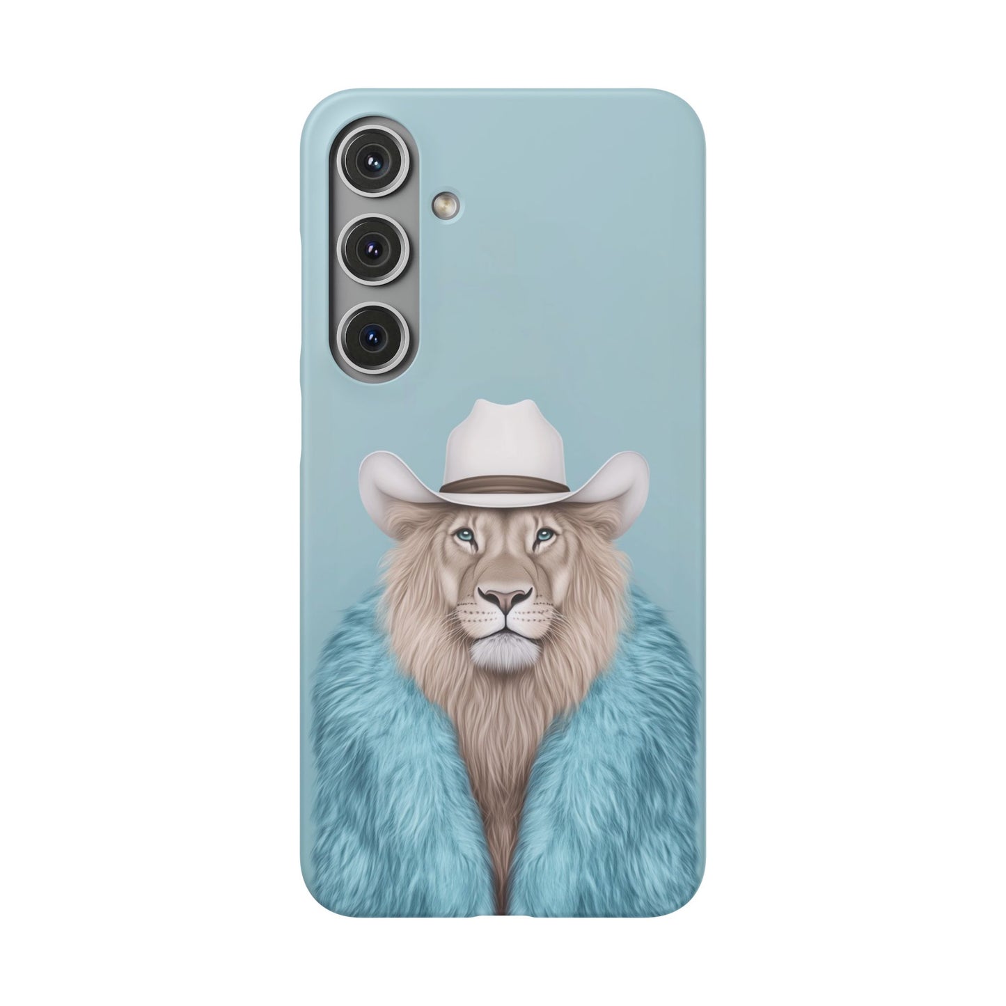 Lion in Fur Coat