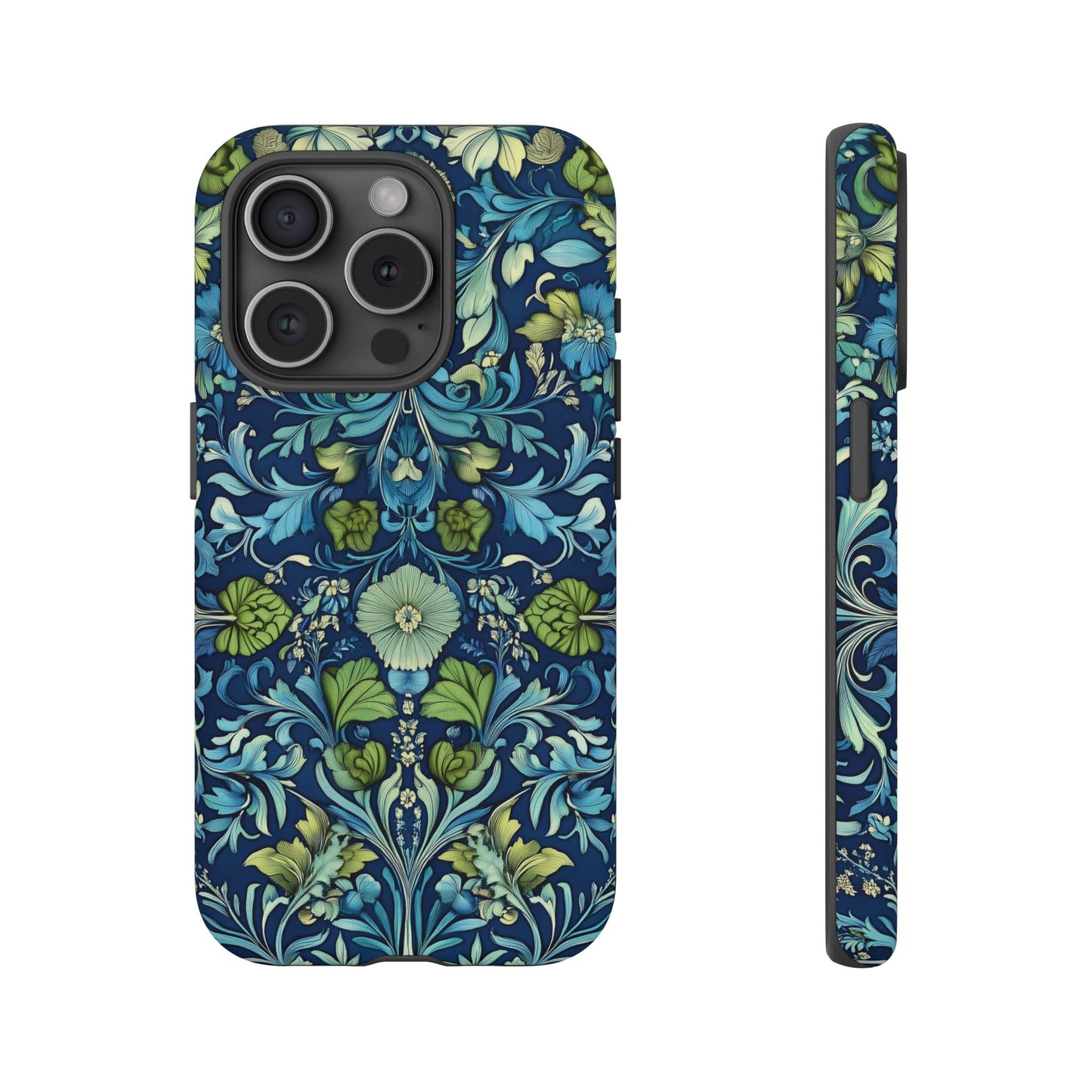 Blue William Morris Style - Tough Case