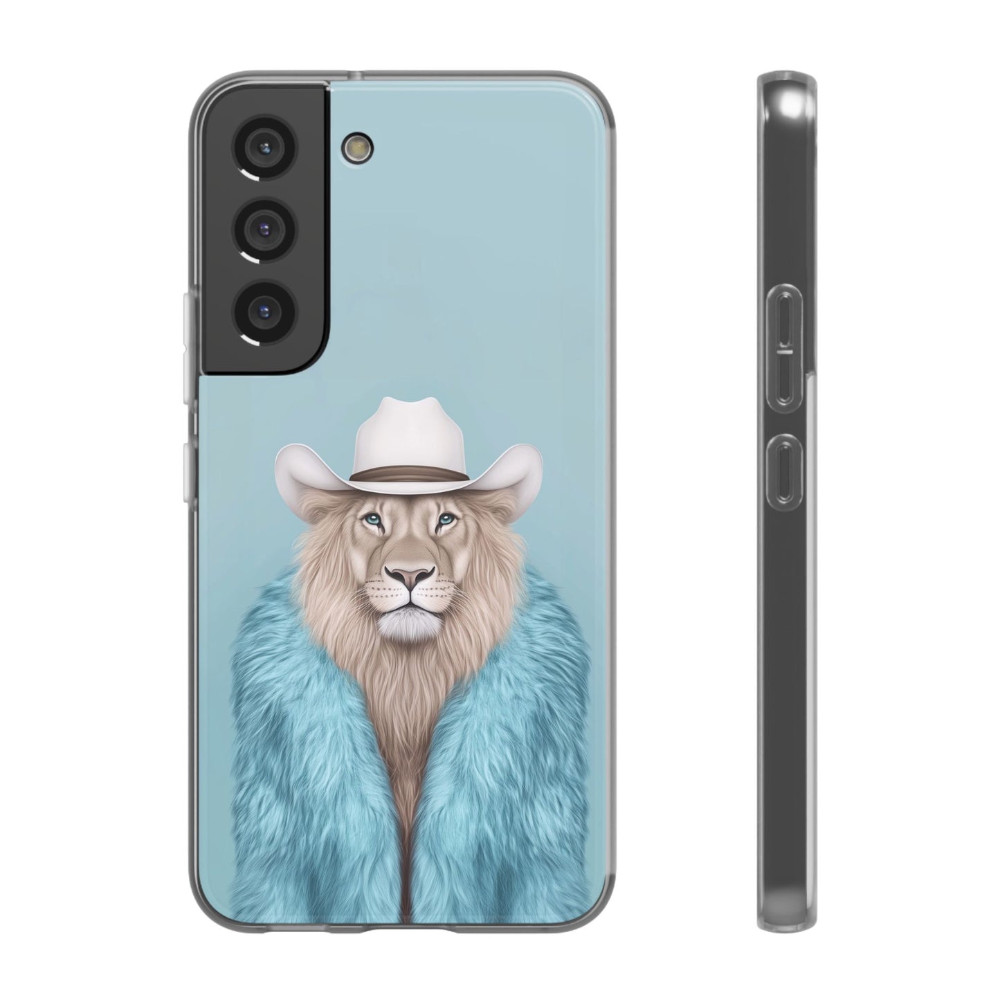 Lion in Fur Coat