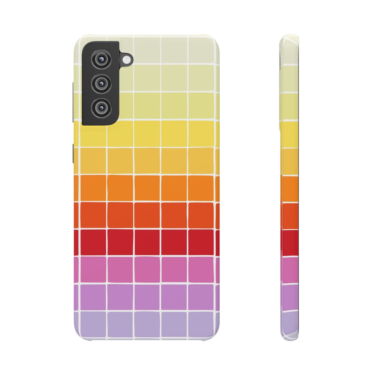 Colourful Squares - Slim Case