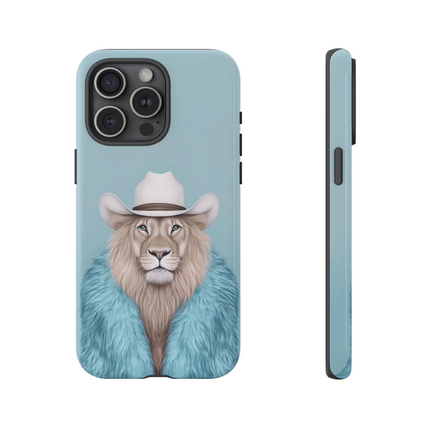 Lion in Fur Coat